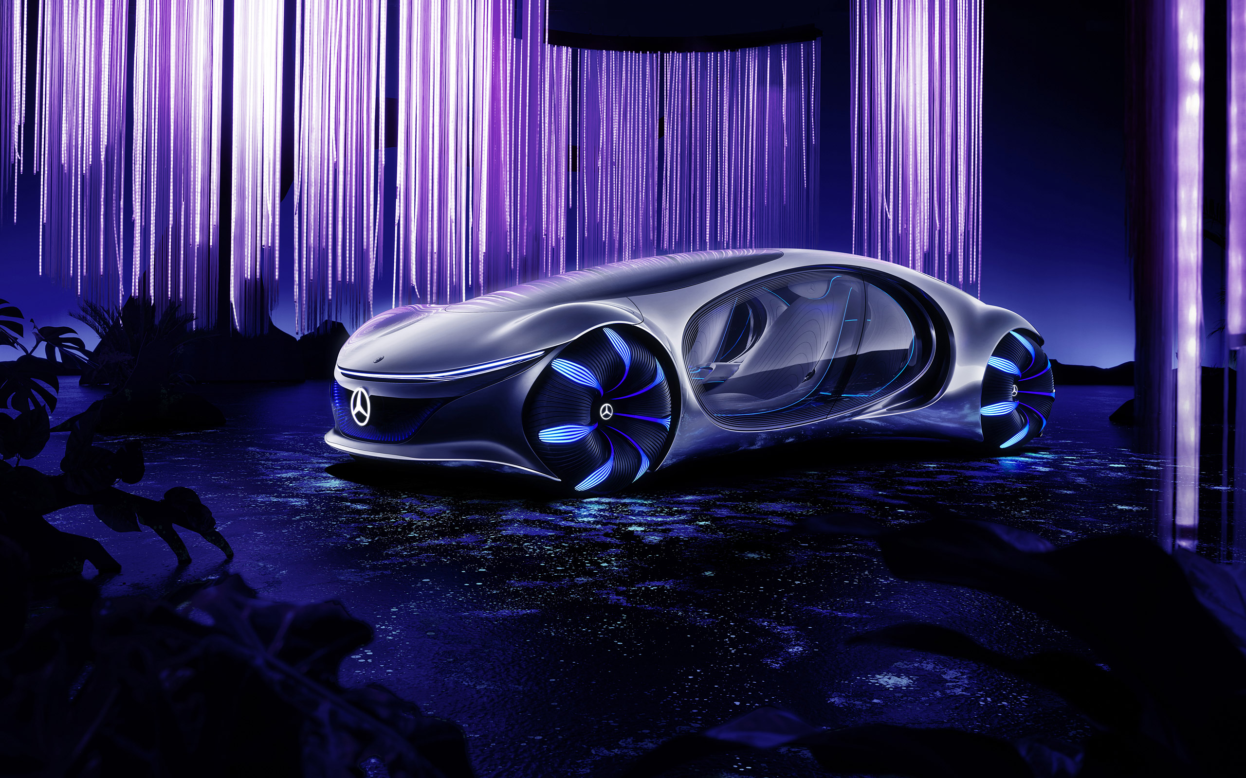  2020 Mercedes-Benz Vision AVTR Concept Wallpaper.