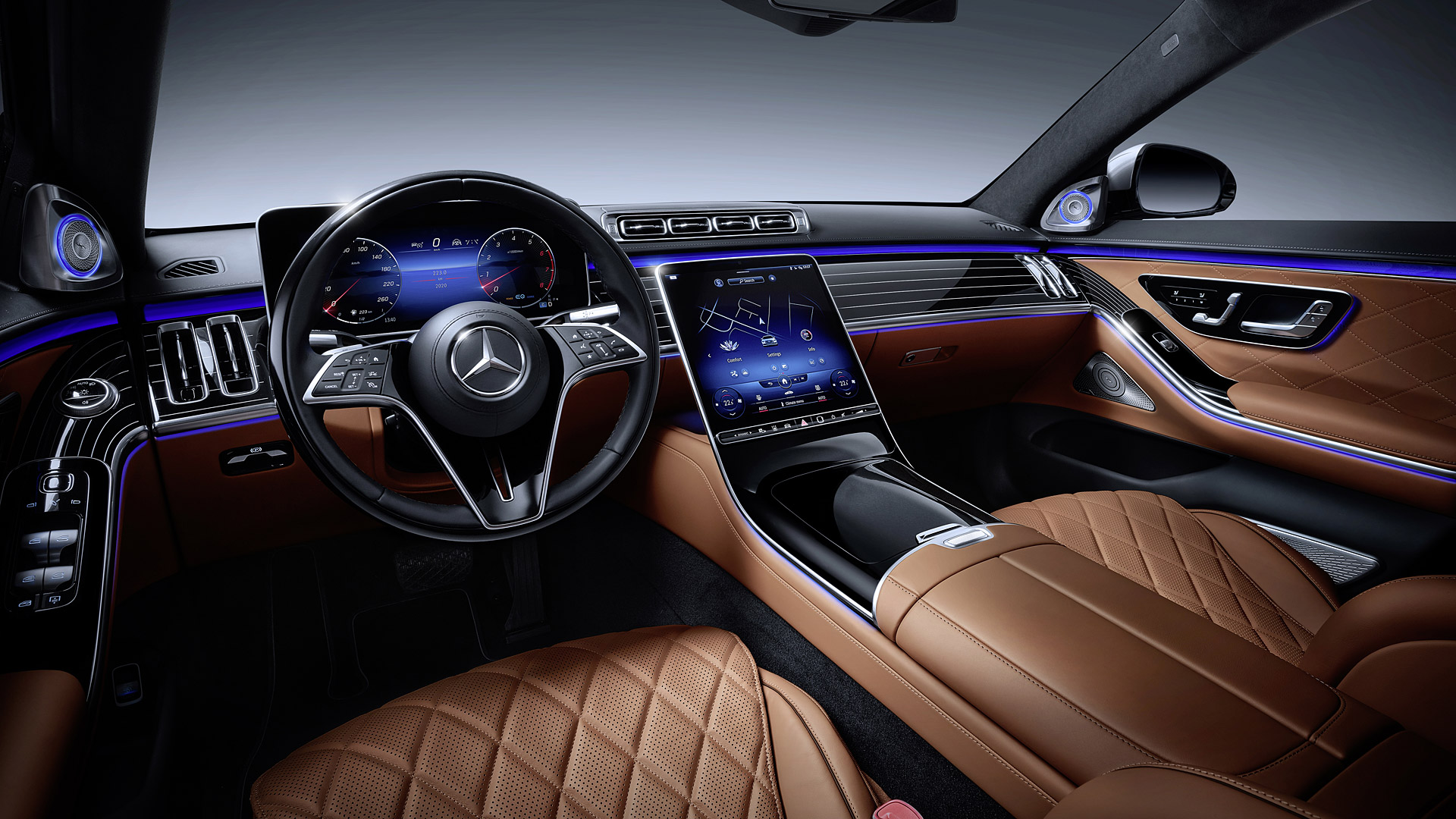  2021 Mercedes-Benz S-Class Wallpaper.