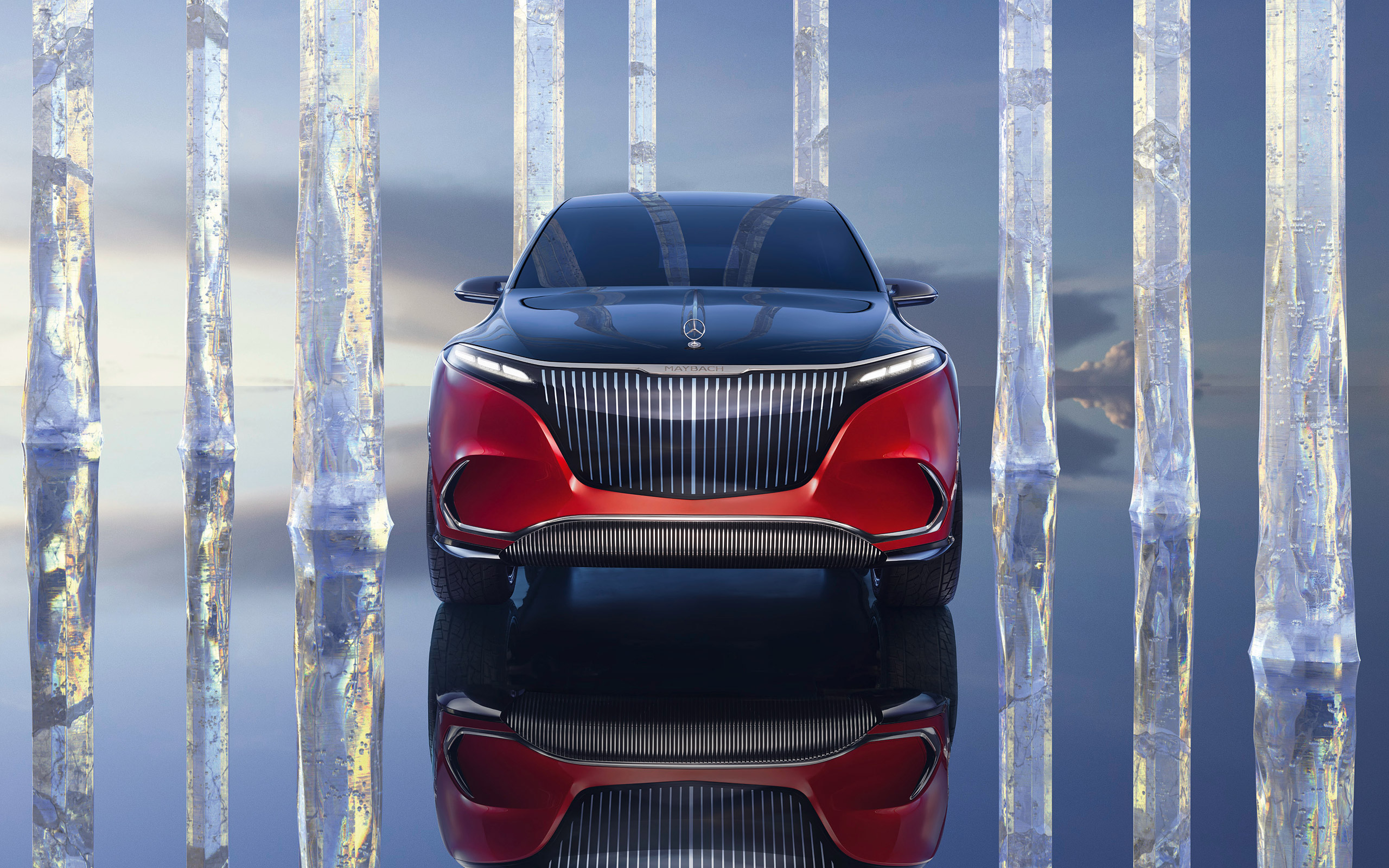  2021 Mercedes-Maybach EQS SUV Concept Wallpaper.
