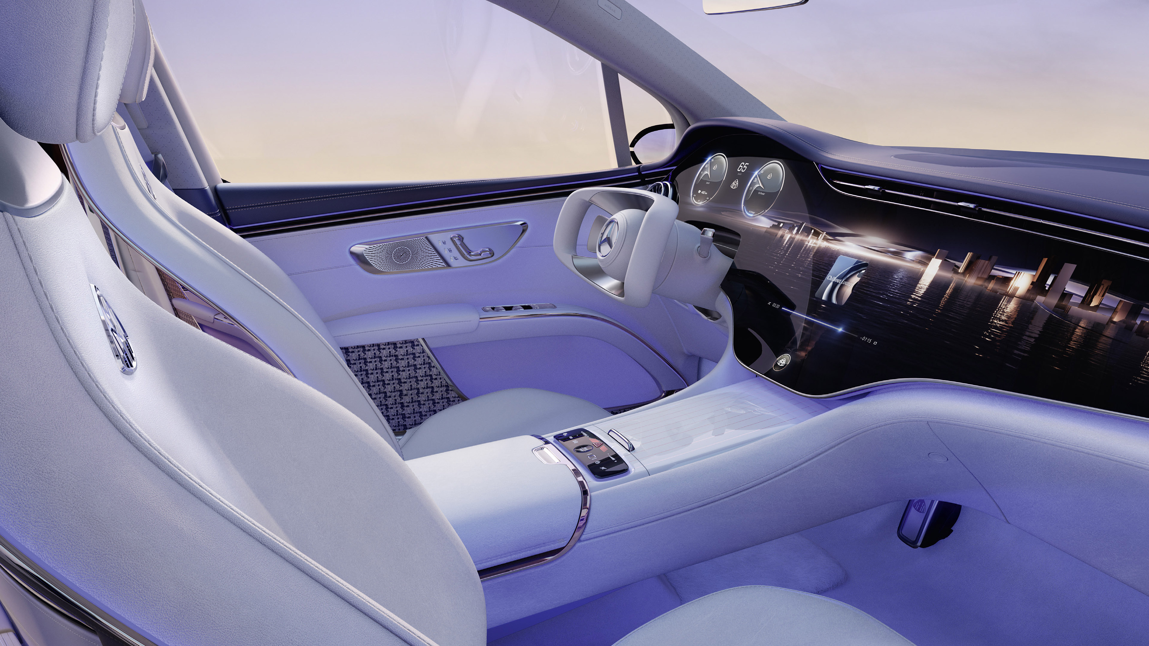  2021 Mercedes-Maybach EQS SUV Concept Wallpaper.