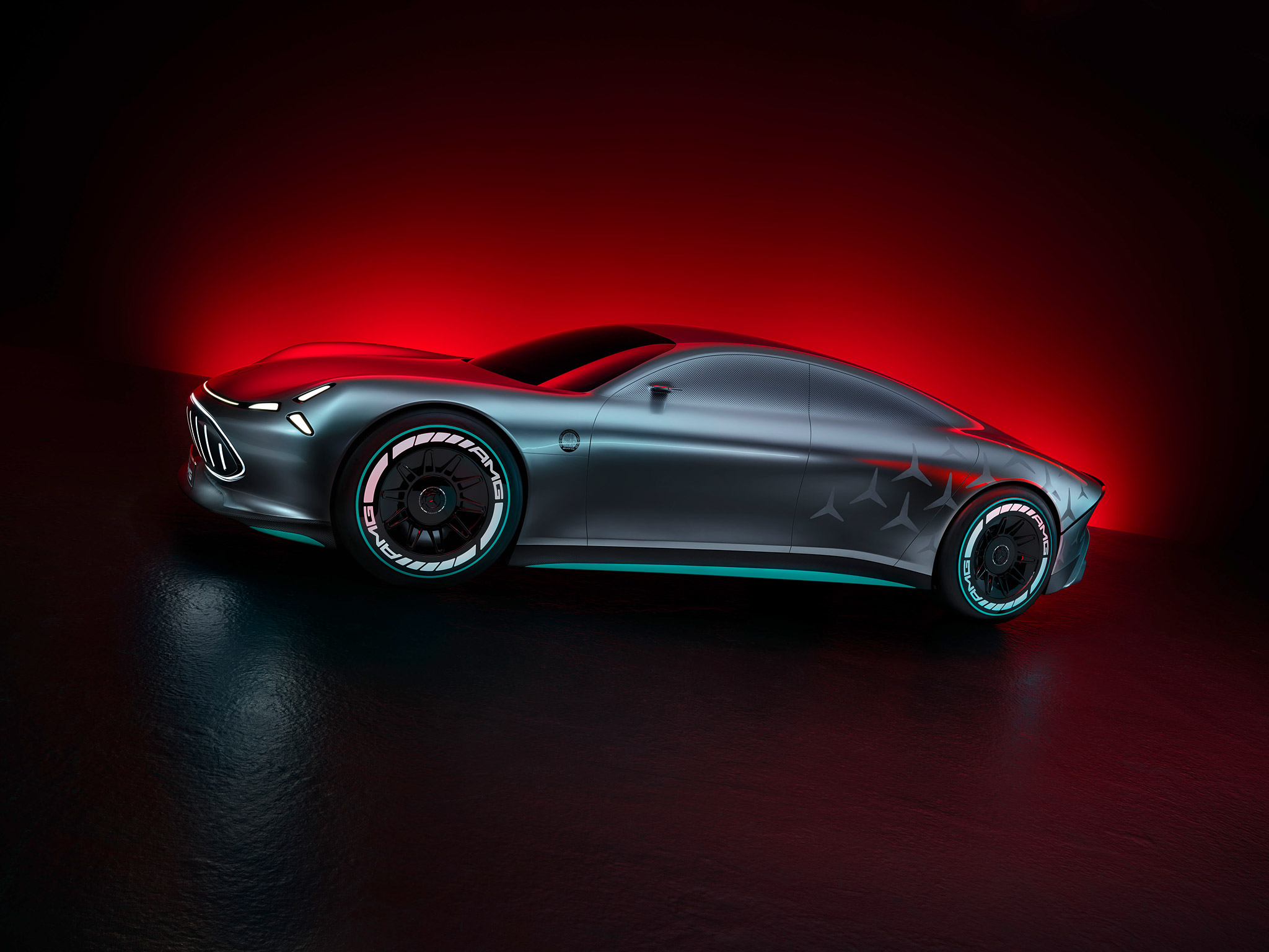  2022 Mercedes-Benz Vision AMG Concept Wallpaper.