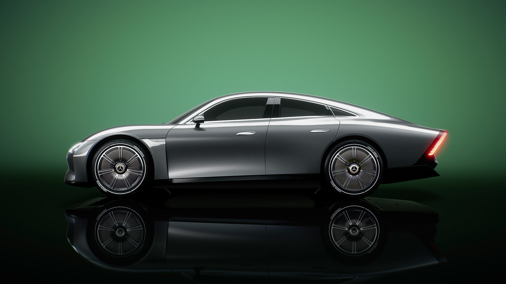  2022 Mercedes-Benz Vision EQXX Concept Wallpaper.