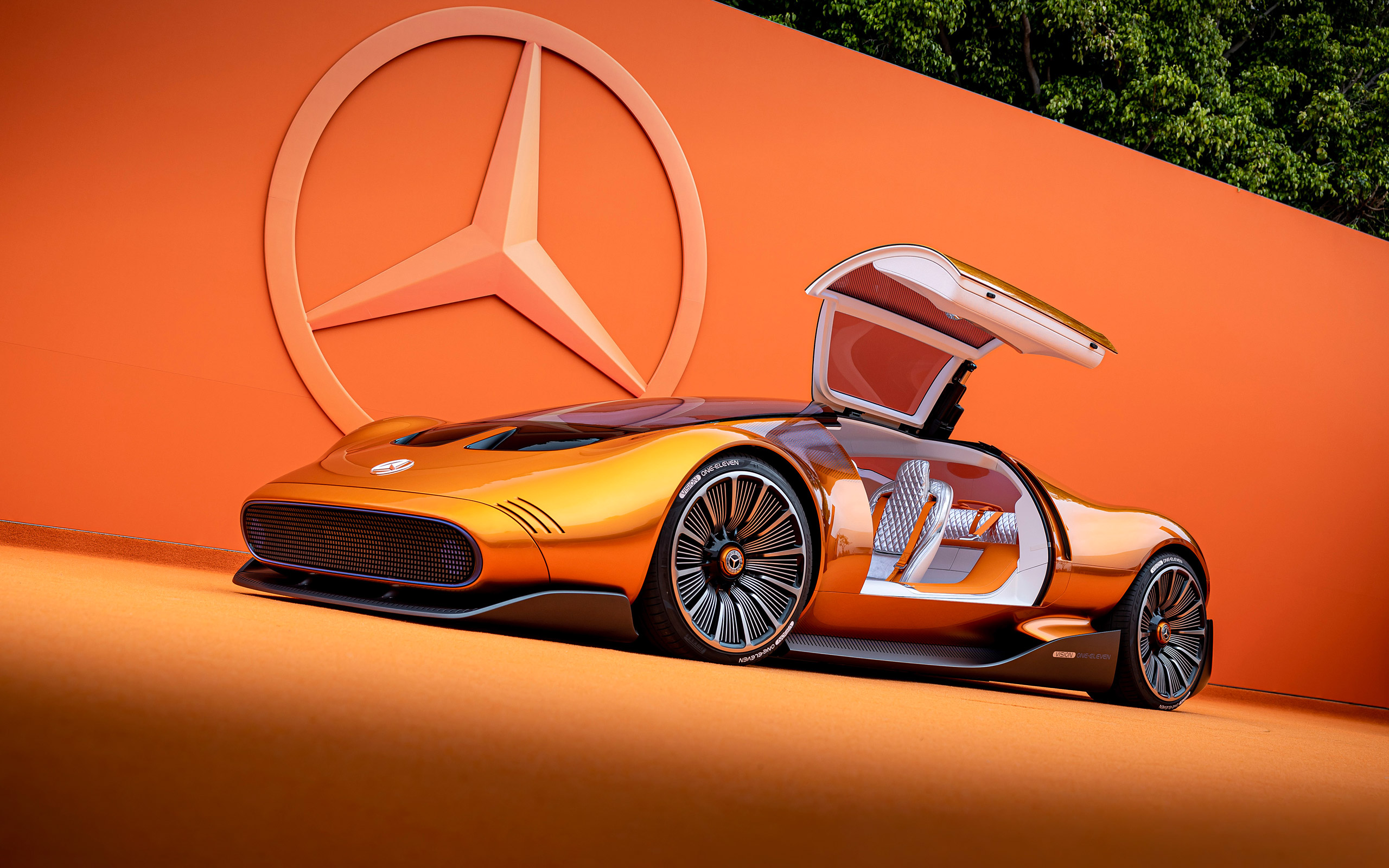  2023 Mercedes-Benz Vision One-Eleven Concept Wallpaper.