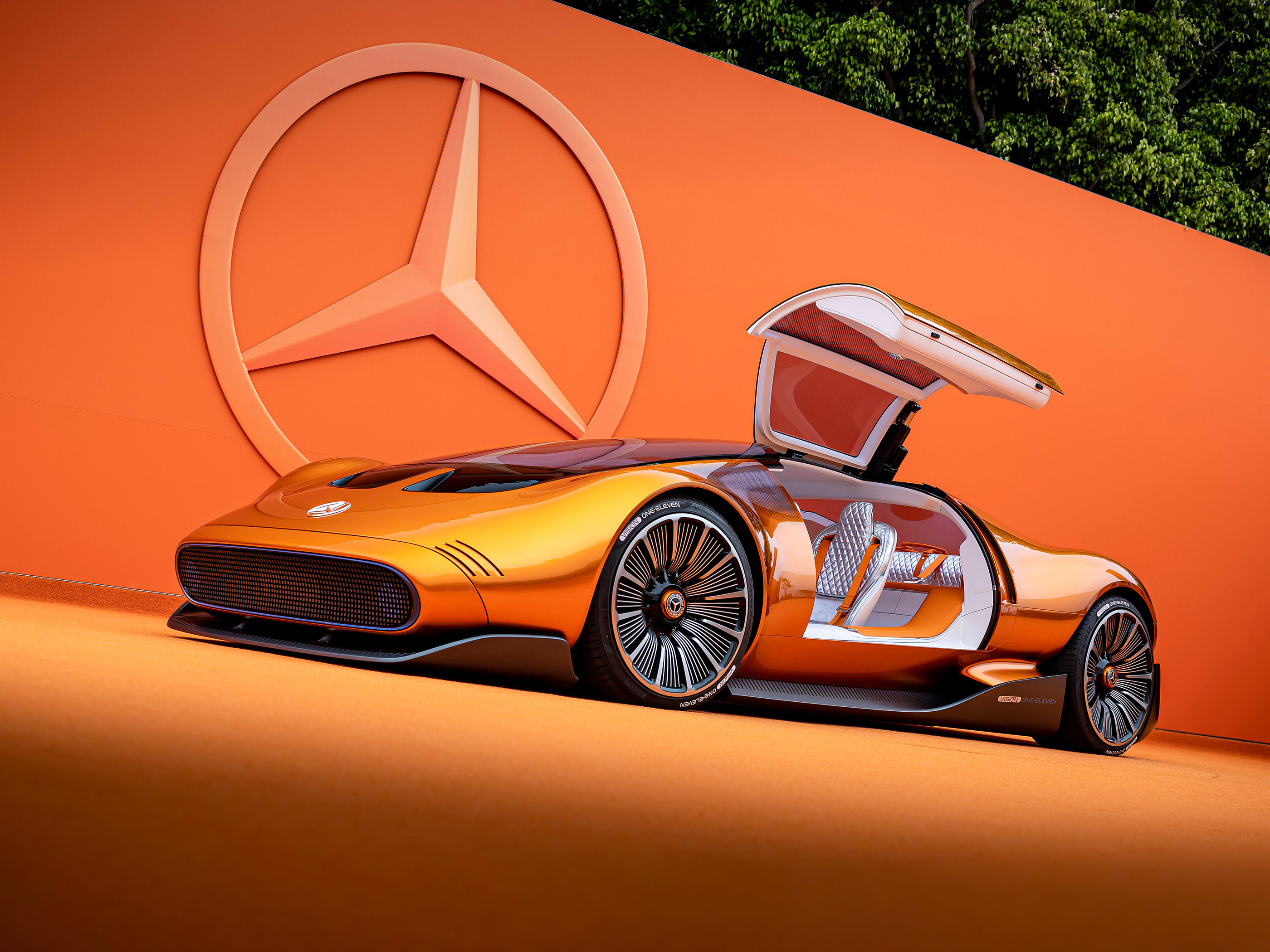  2023 Mercedes-Benz Vision One-Eleven Concept Wallpaper.