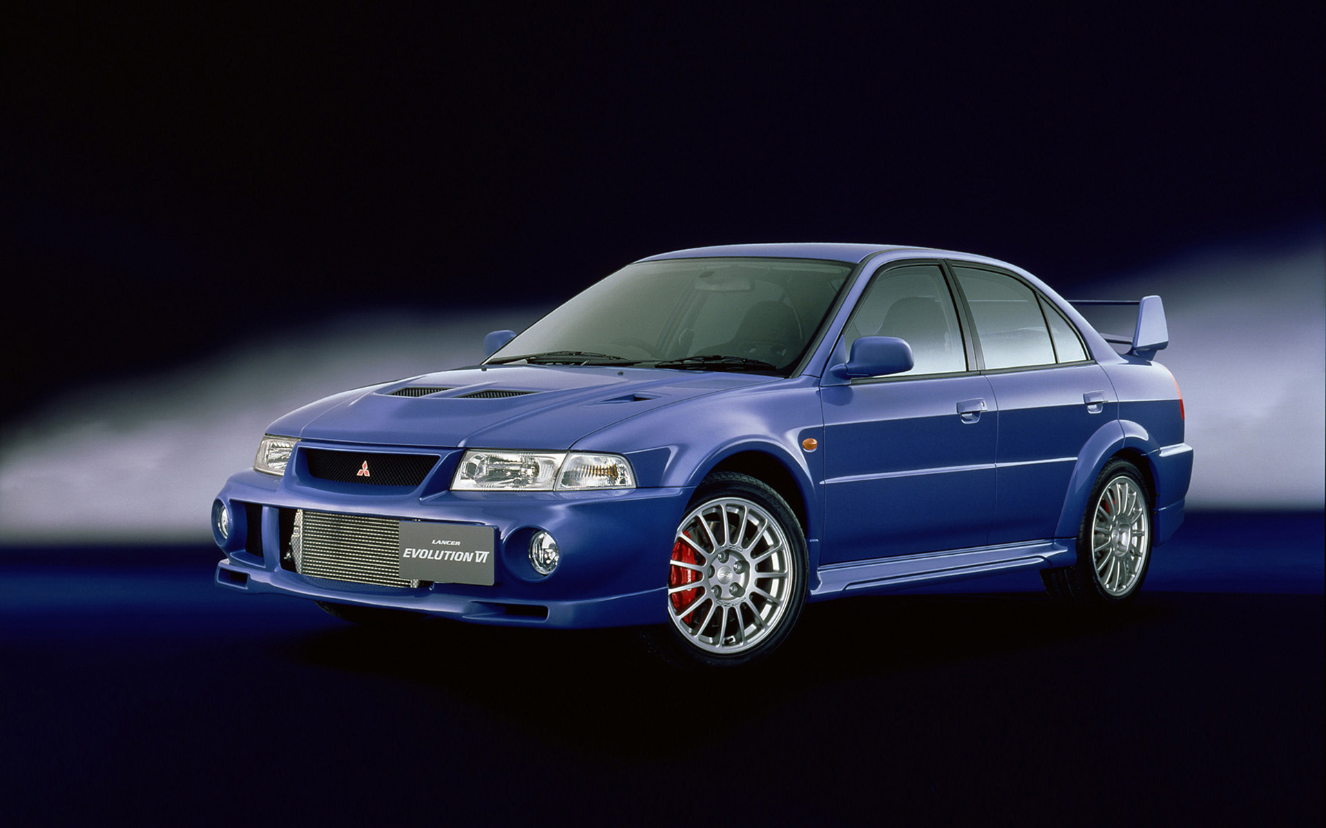  1999 Mitsubishi Lancer GSR Evolution VI Wallpaper.