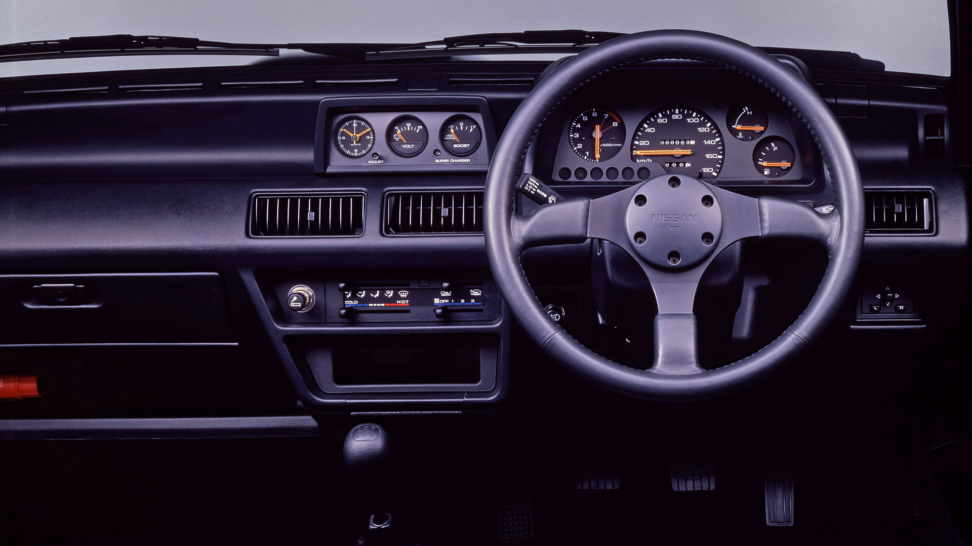  1989 Nissan March Super Turbo Wallpaper.