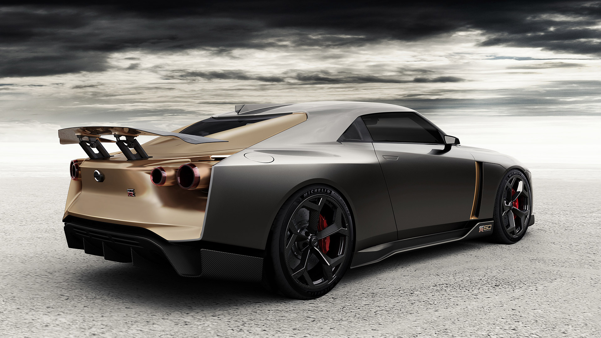  2018 Nissan GT-R50 by Italdesign Concept Wallpaper.