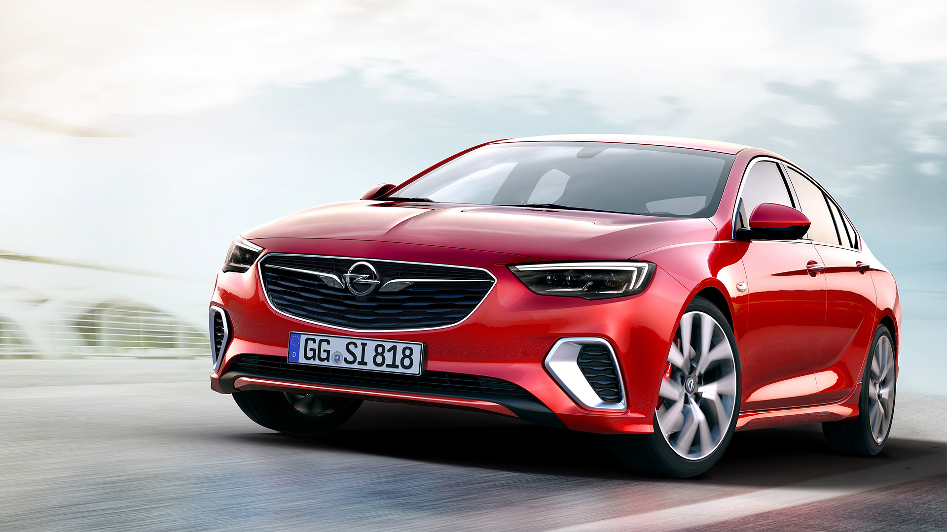  2018 Opel Insignia GSi Wallpaper.