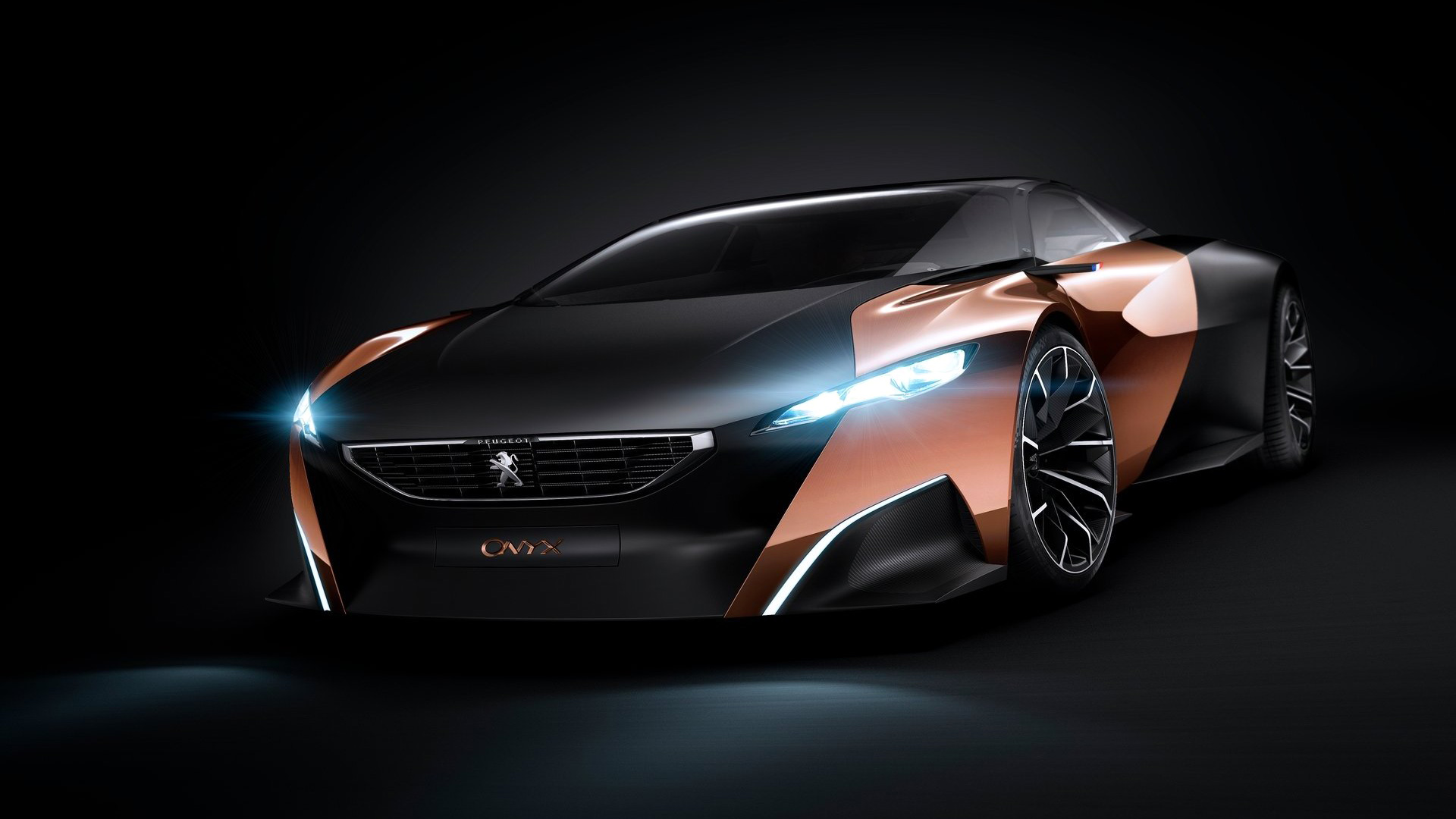  2012 Peugeot Onyx Concept Wallpaper.