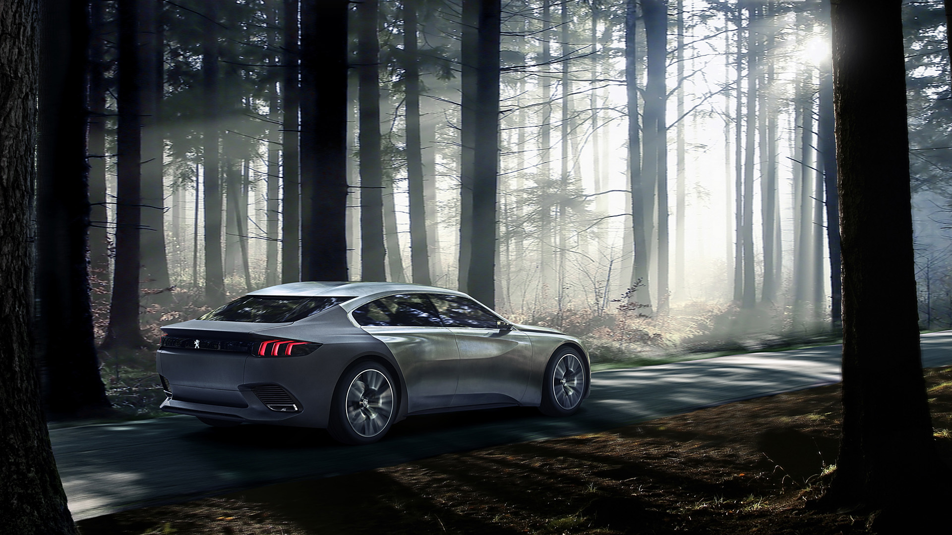  2014 Peugeot Exalt Concept Wallpaper.