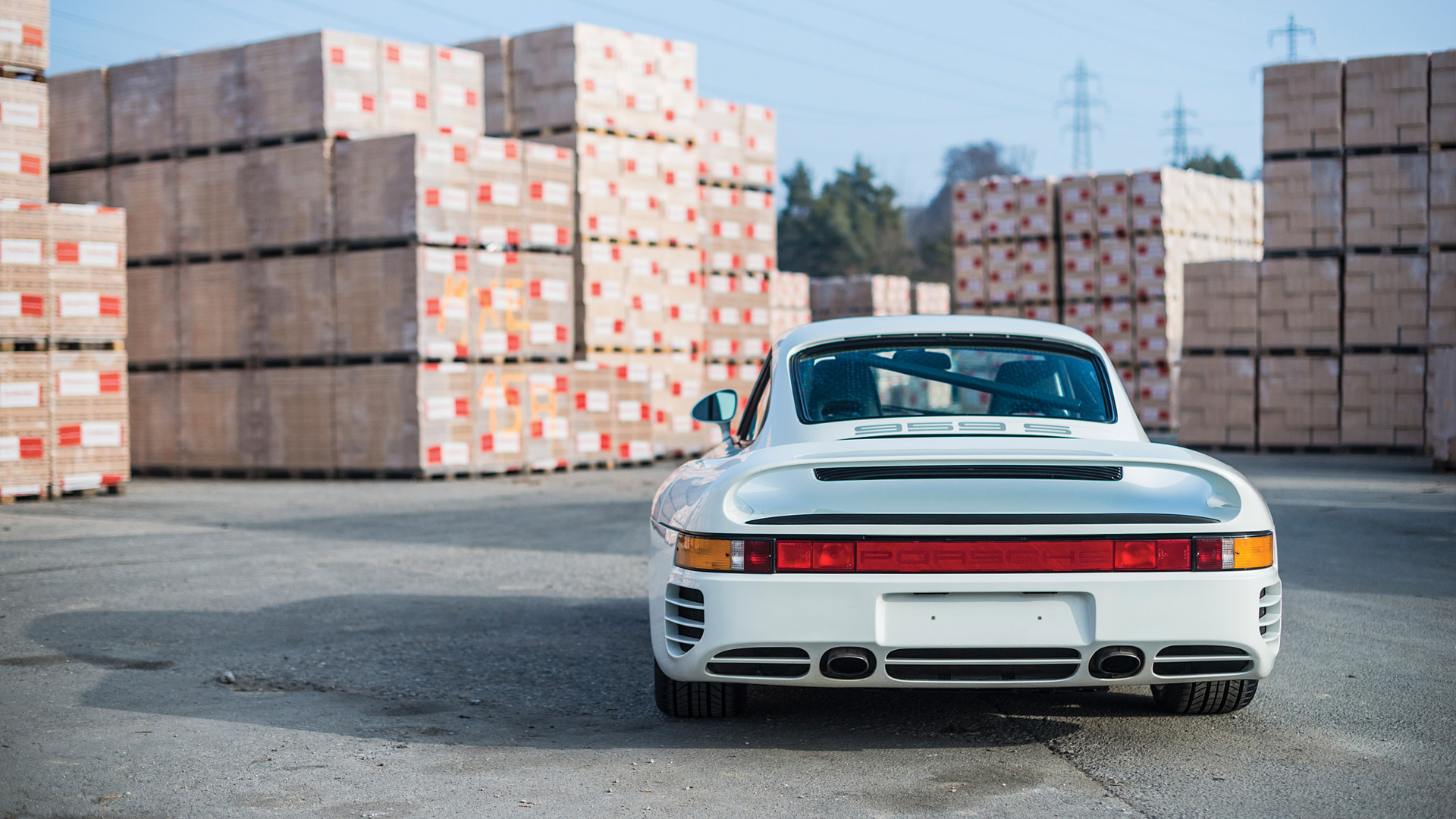 1988 Porsche 959S Wallpaper.