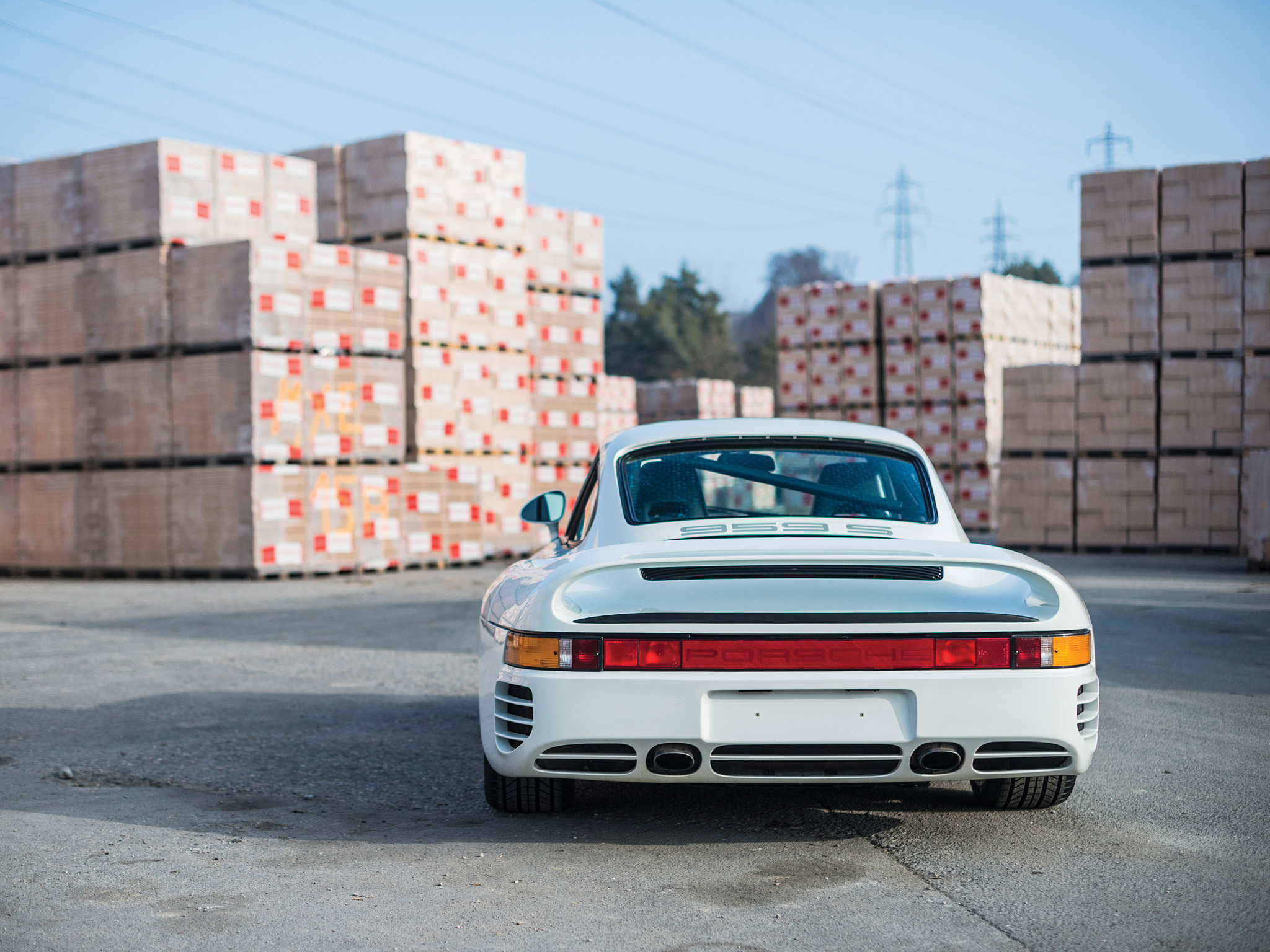  1988 Porsche 959S Wallpaper.