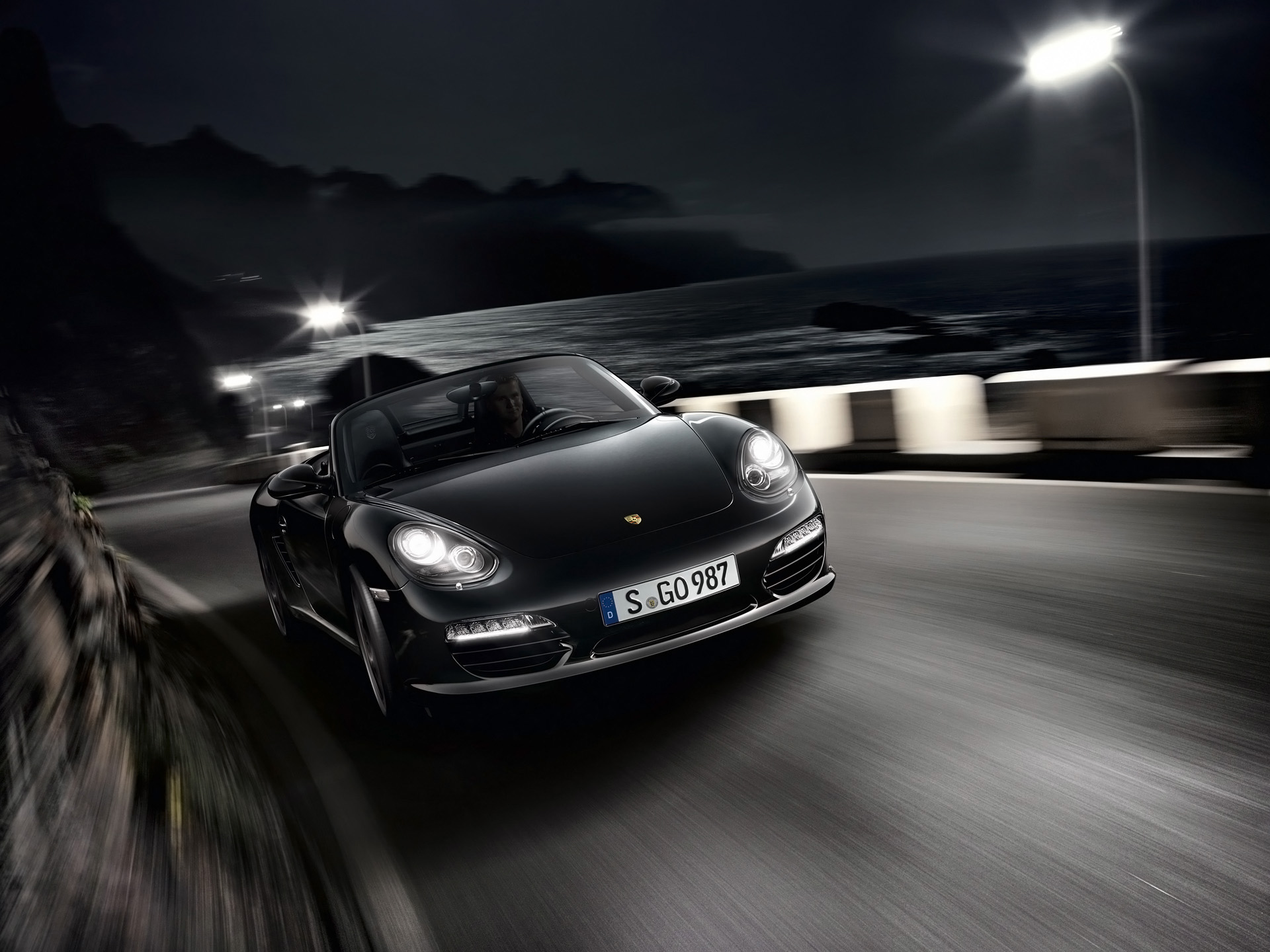  2011 Porsche Boxster S Black Edition Wallpaper.