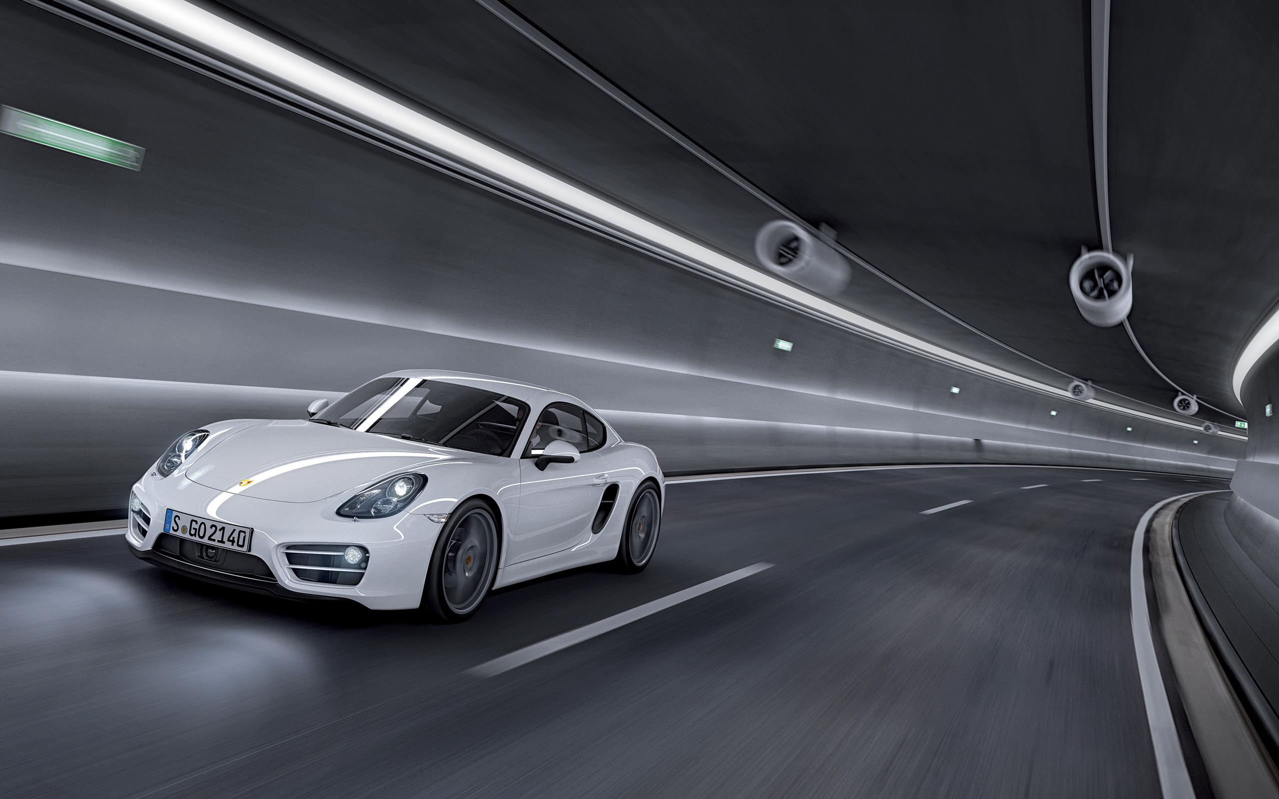  2014 Porsche Cayman Wallpaper.
