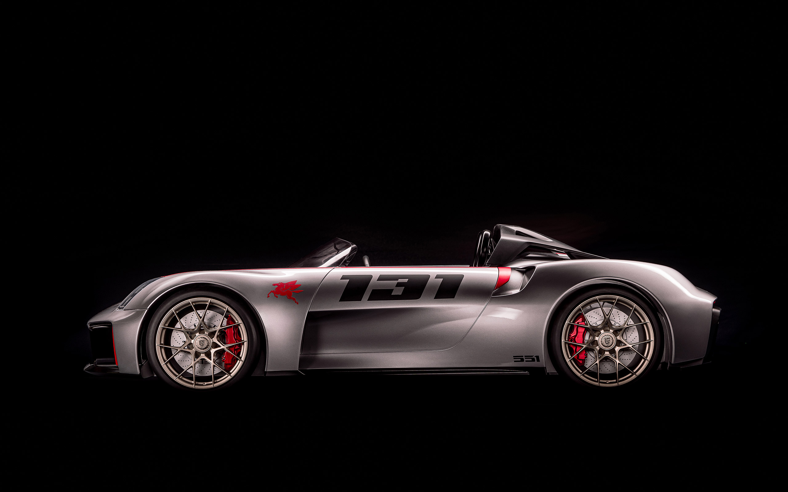  2019 Porsche Vision Spyder Concept Wallpaper.