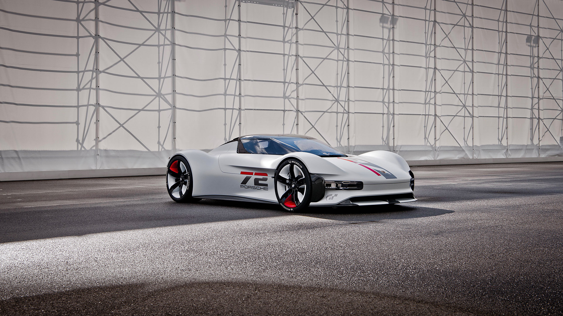  2021 Porsche Vision Gran Turismo Concept Wallpaper.