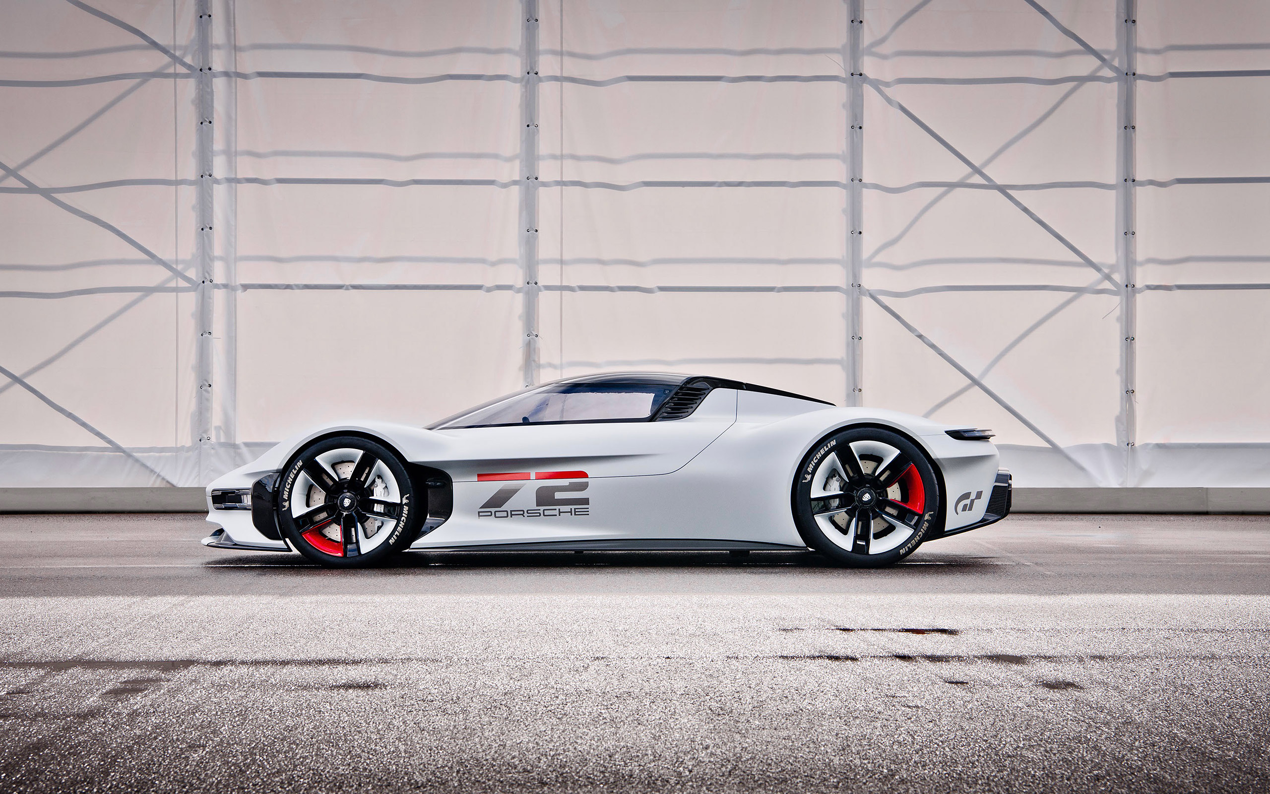  2021 Porsche Vision Gran Turismo Concept Wallpaper.