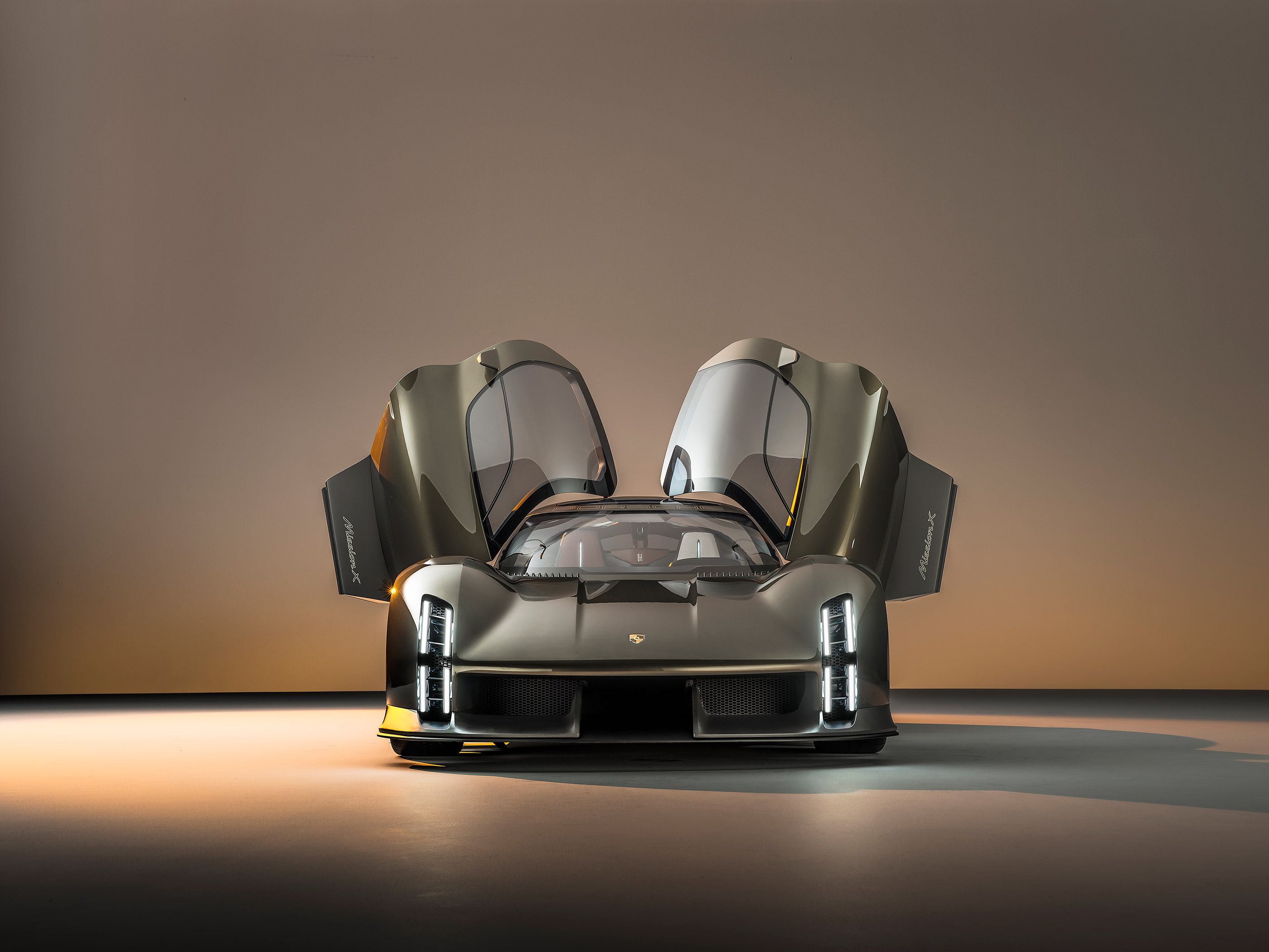  2023 Porsche Mission X Concept Wallpaper.