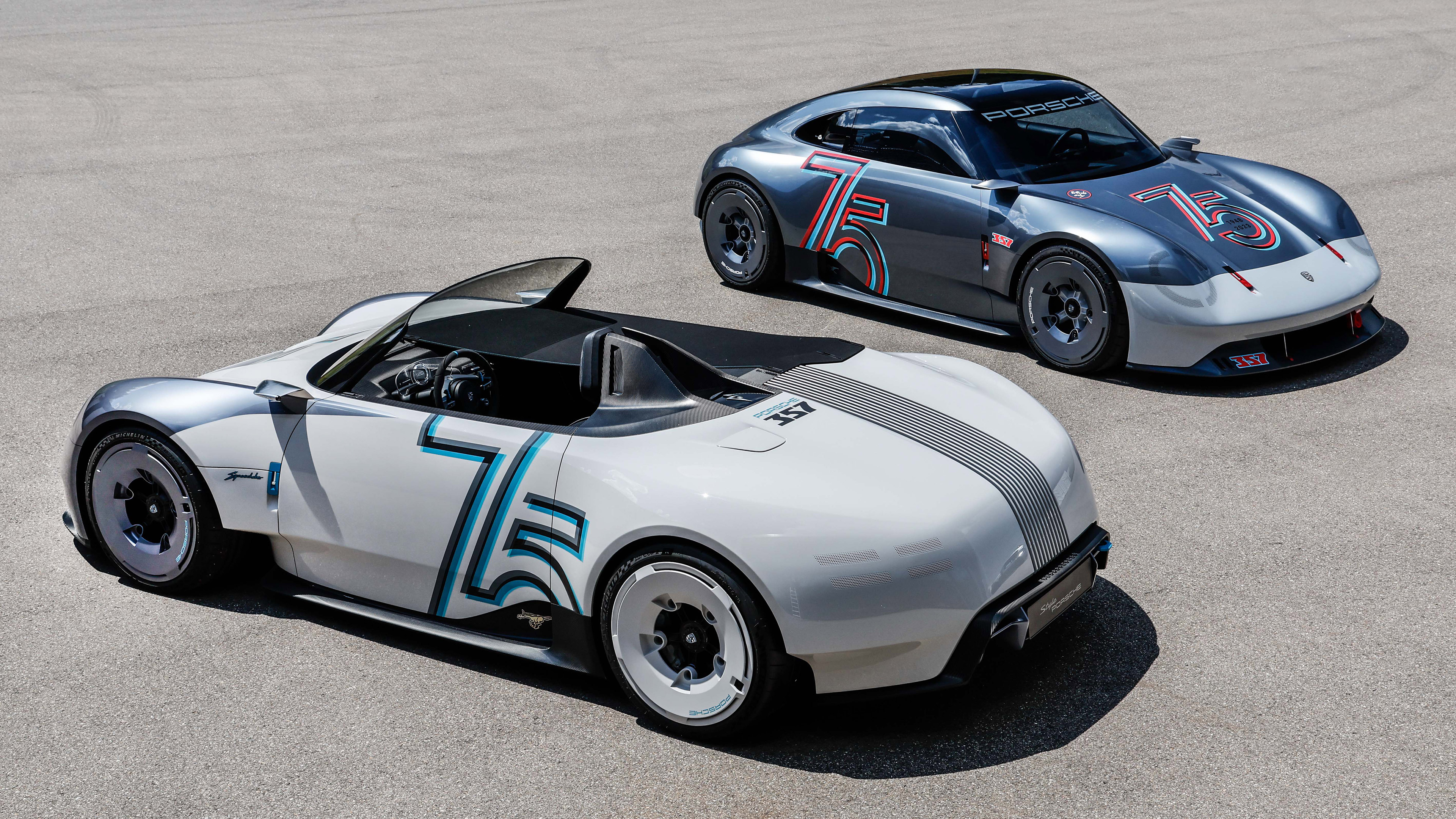  2023 Porsche Vision 357 Speedster Concept Wallpaper.