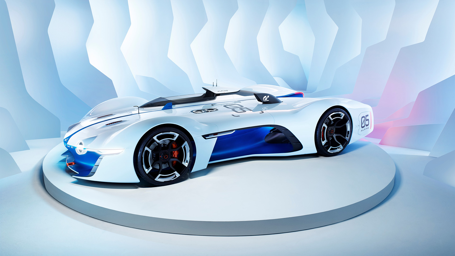  2015 Renault Alpine Vision Gran Turismo Concept Wallpaper.