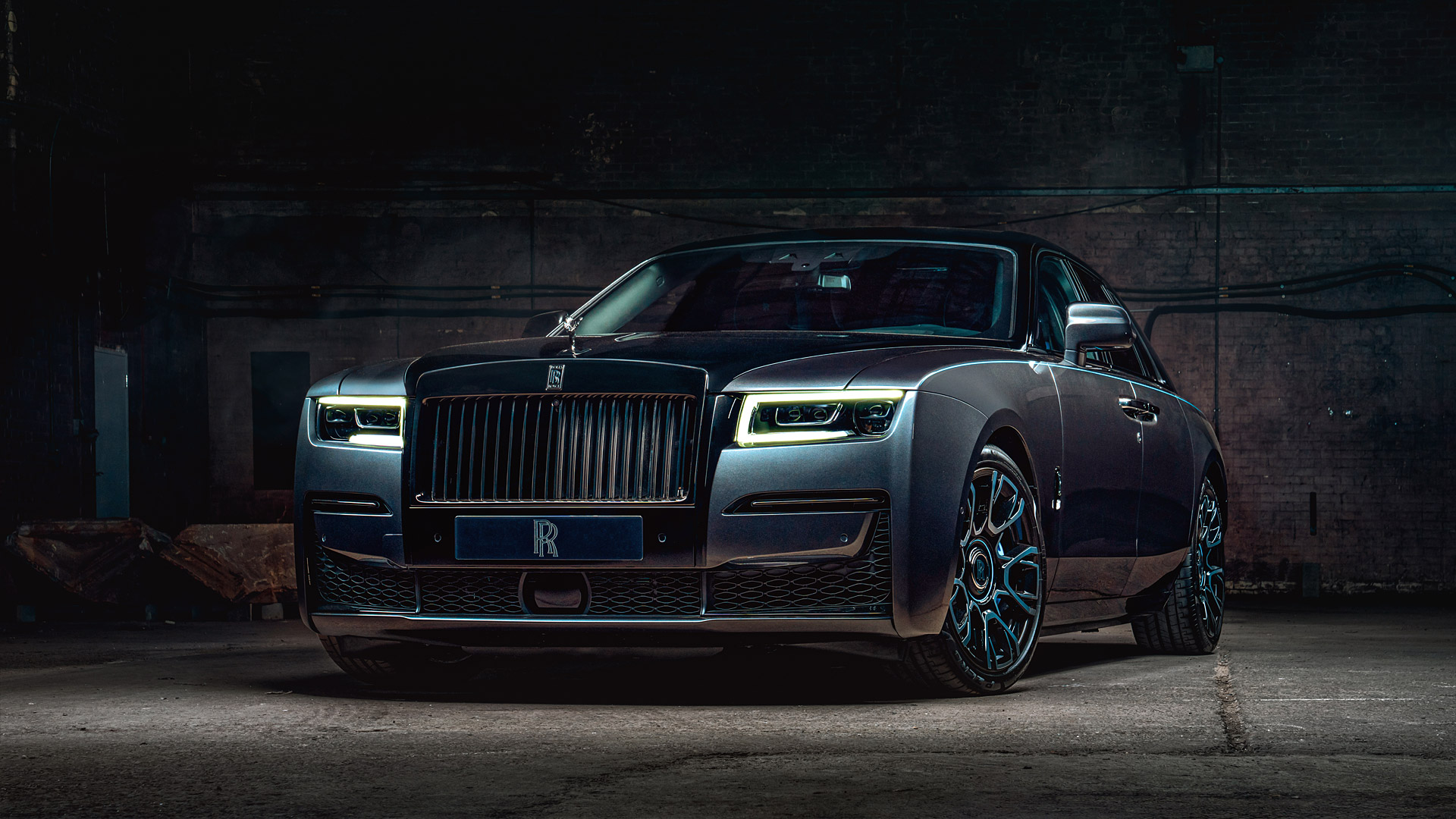  2022 Rolls-Royce Ghost Black Badge Wallpaper.