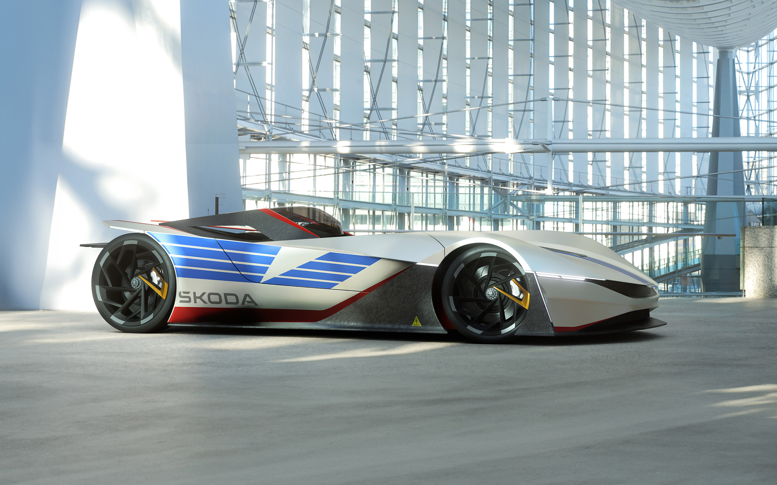  2024 Skoda Vision Gran Turismo Concept Wallpaper.