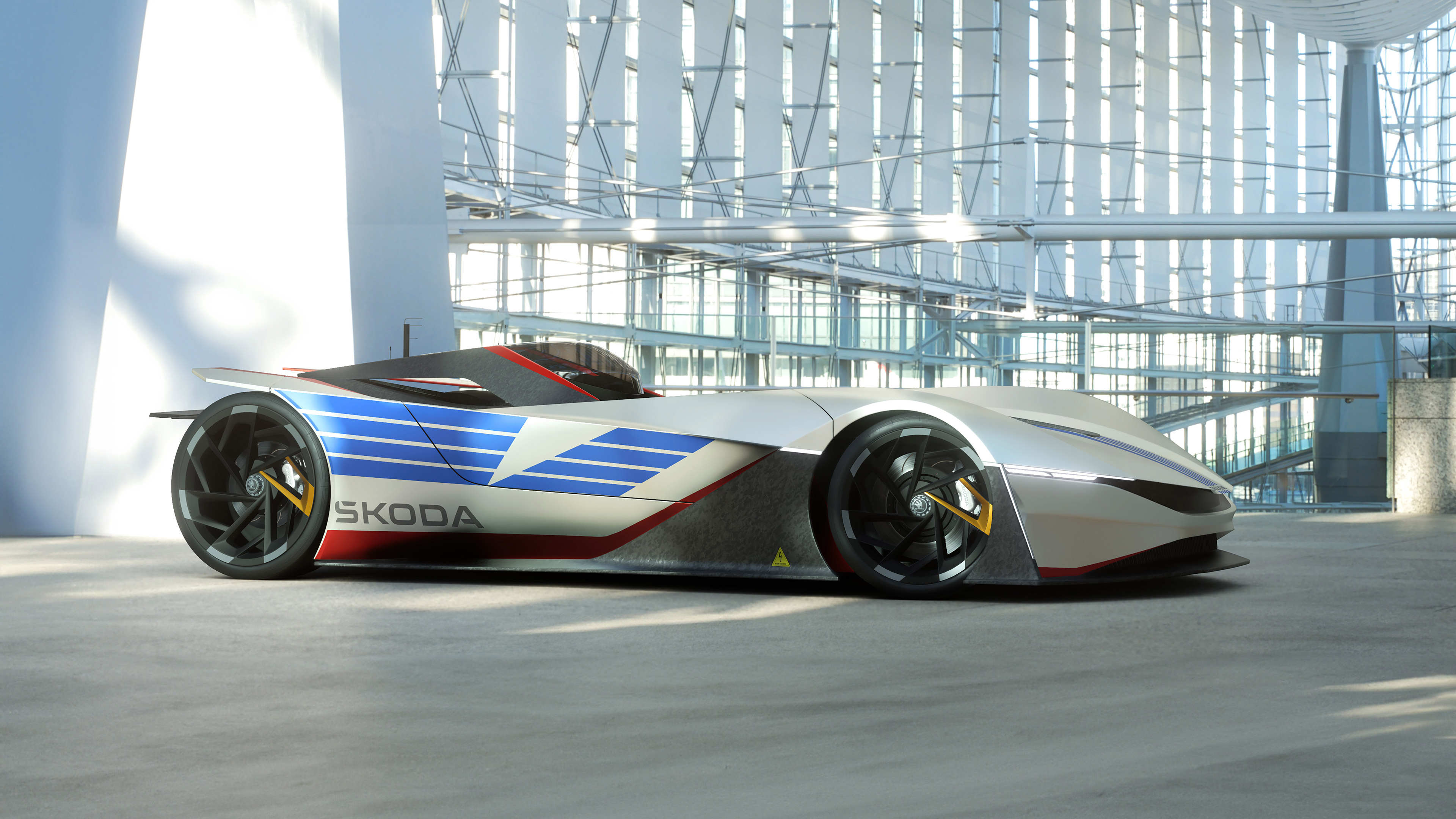  2024 Skoda Vision Gran Turismo Concept Wallpaper.