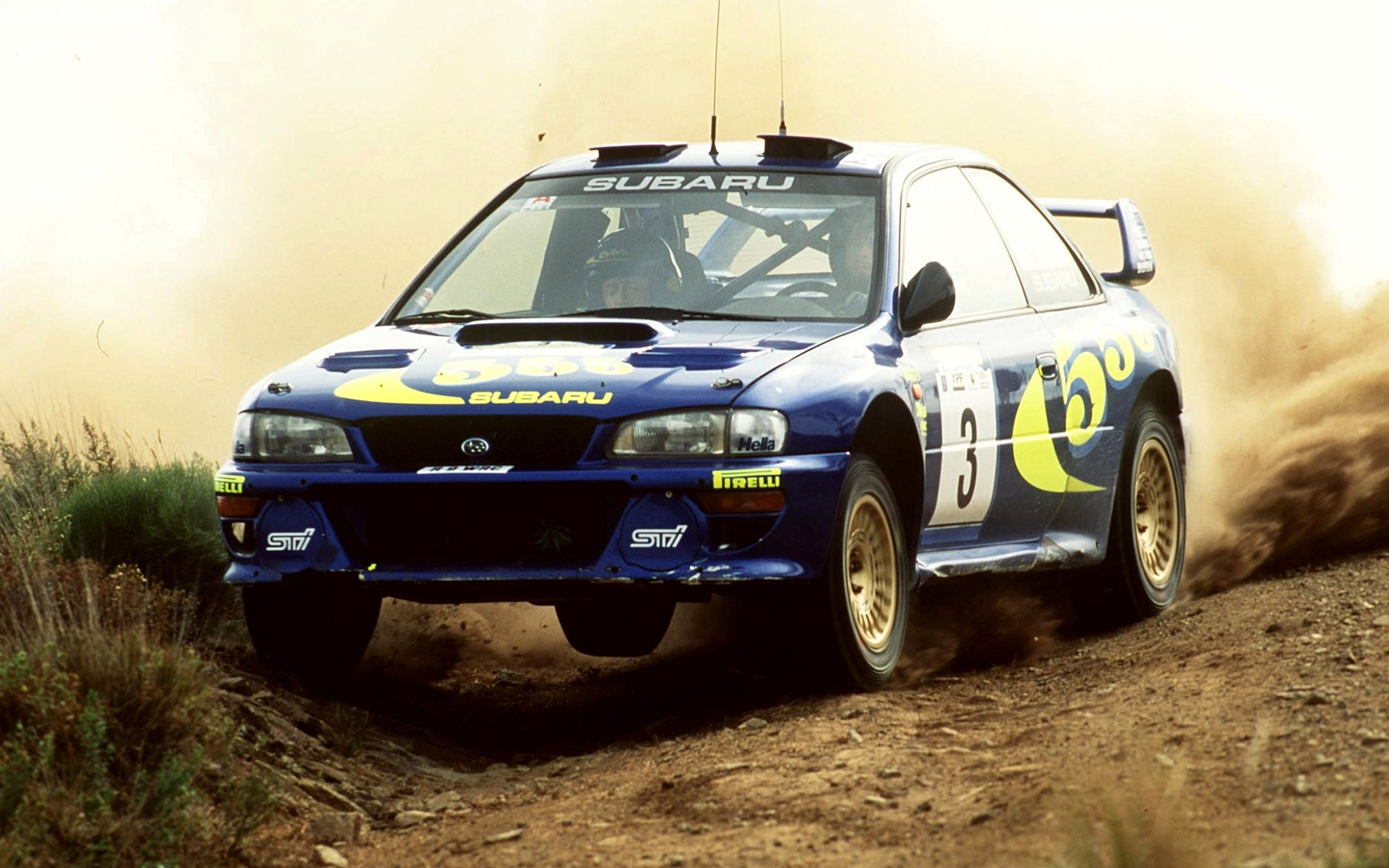  1997 Subaru Impreza WRC Wallpaper.