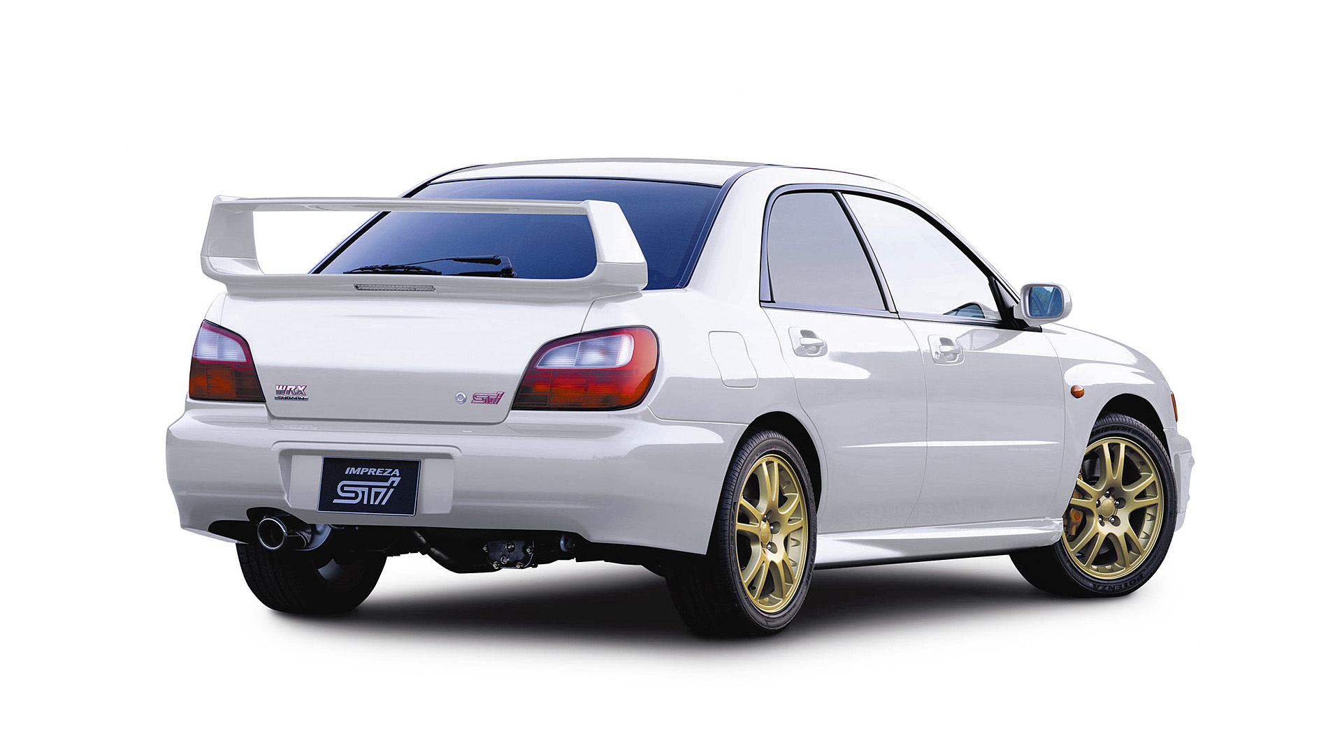  2002 Subaru Impreza WRX STI Wallpaper.
