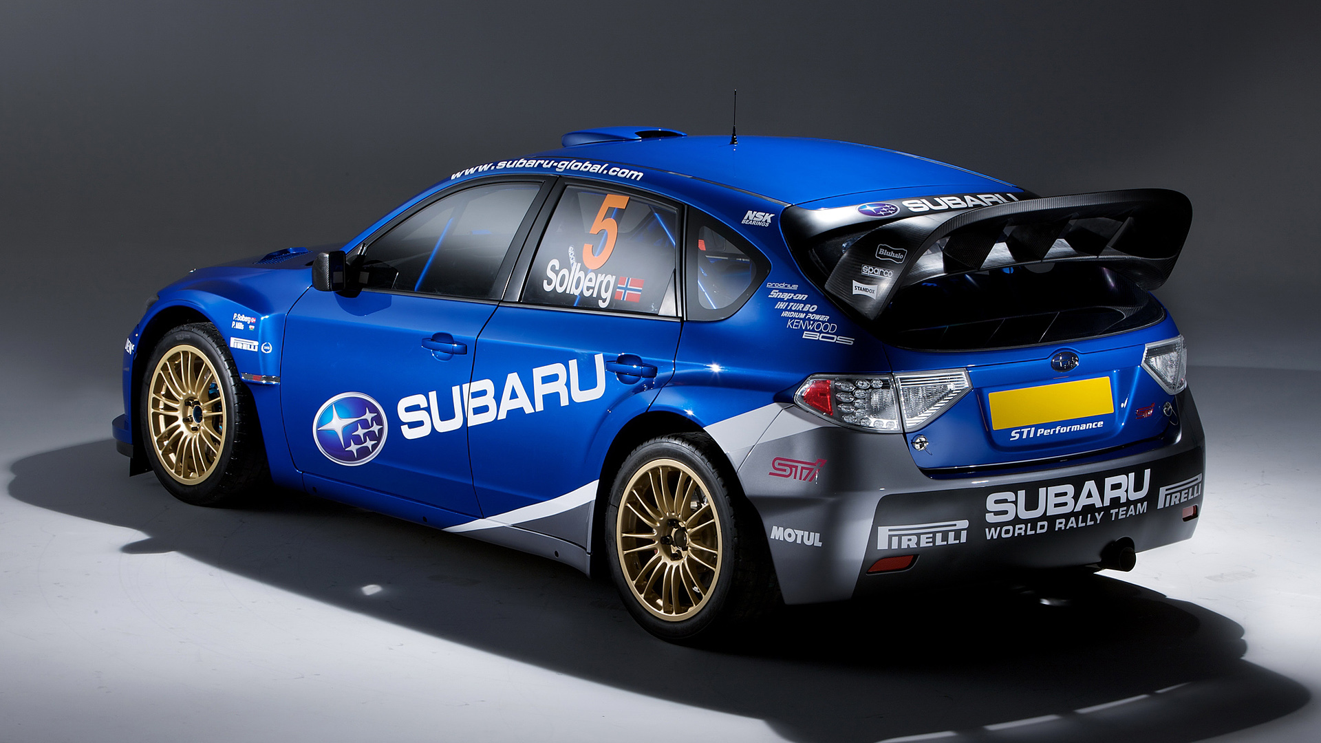  2008 Subaru Impreza WRC Wallpaper.