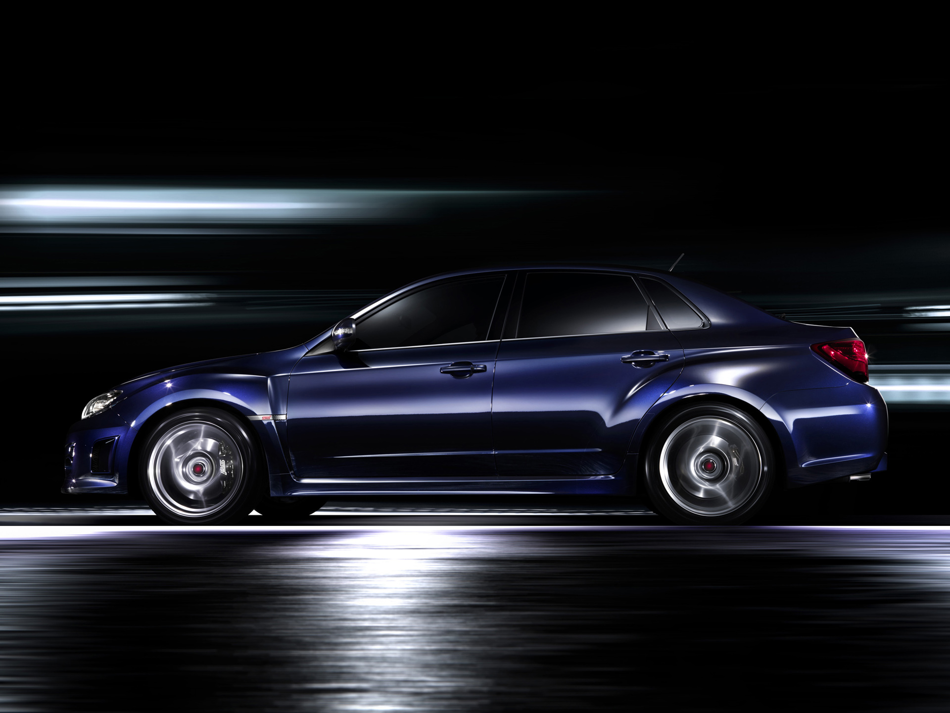  2010 Subaru Impreza WRX STI A-Line Wallpaper.