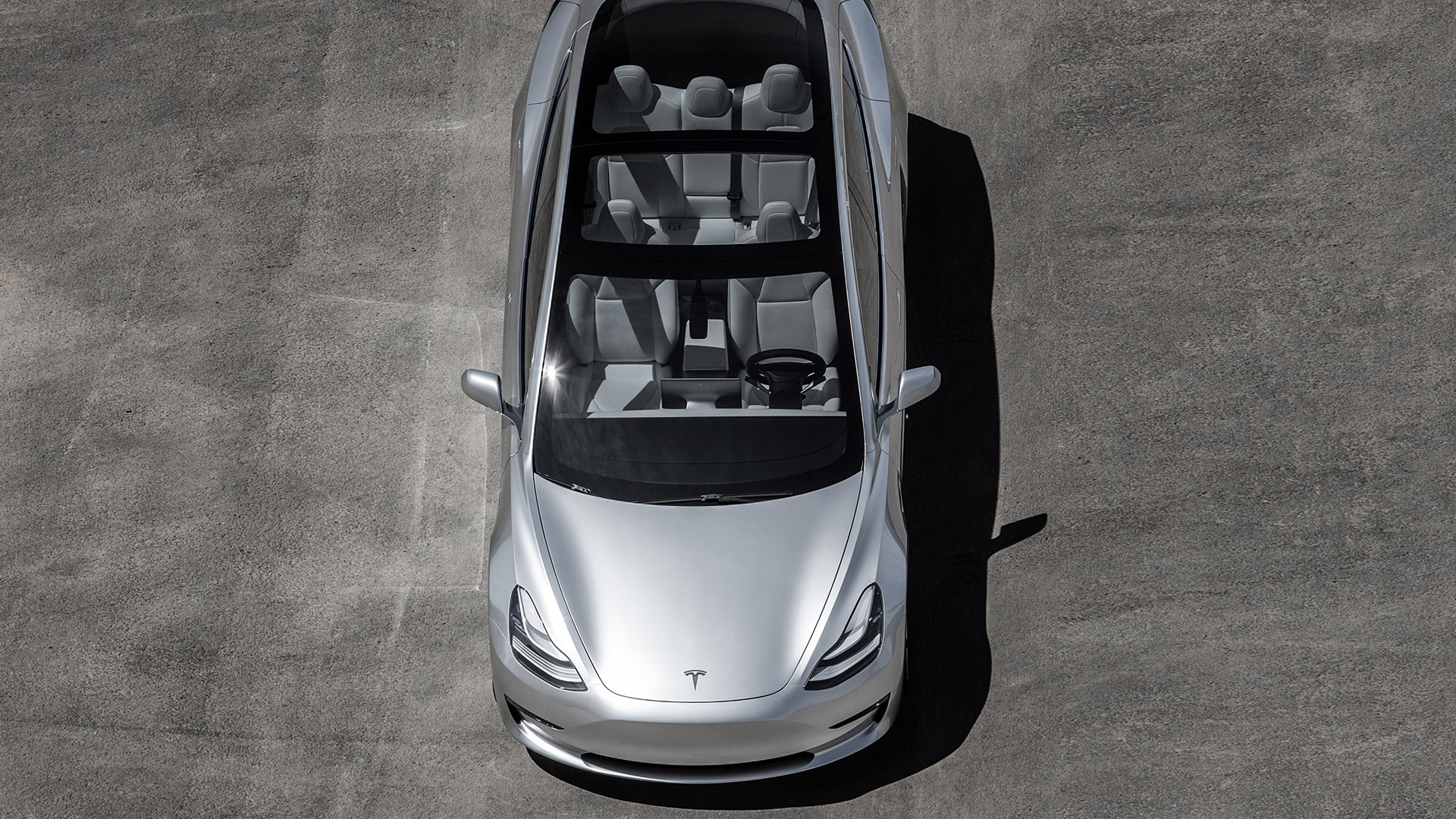  2016 Tesla Model 3 Prototype Wallpaper.