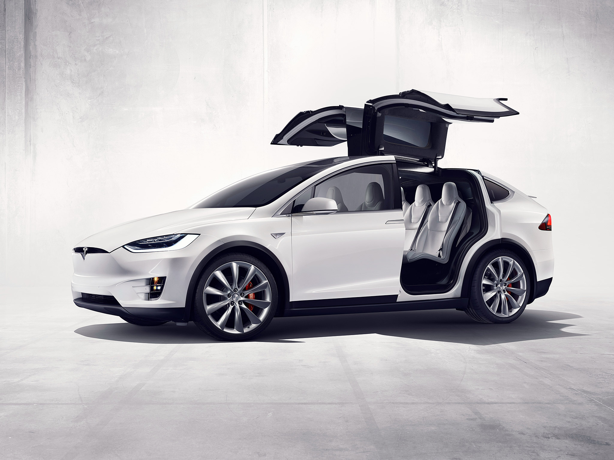  2017 Tesla Model X Wallpaper.