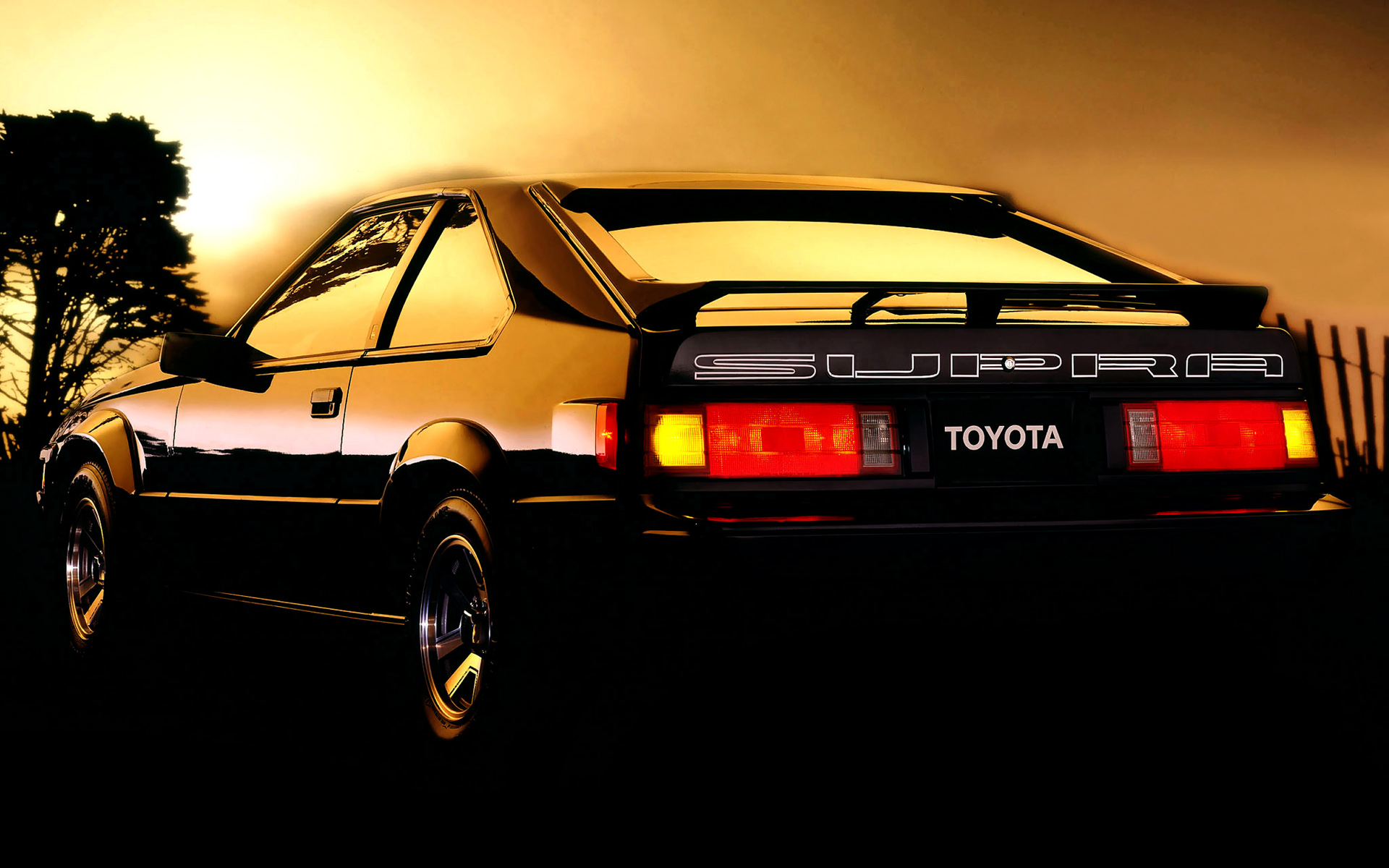  1984 Toyota Celica Supra Wallpaper.