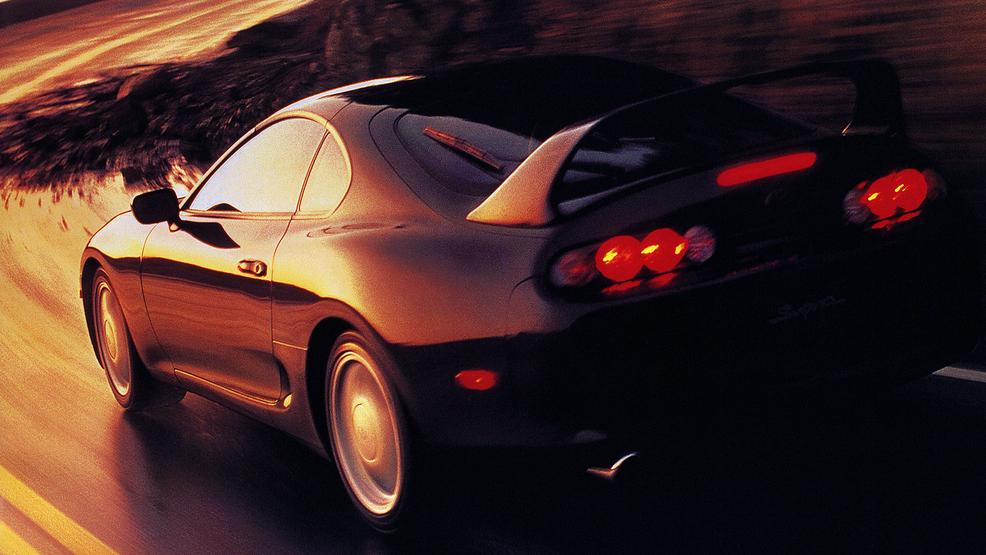  1993 Toyota Supra Wallpaper.