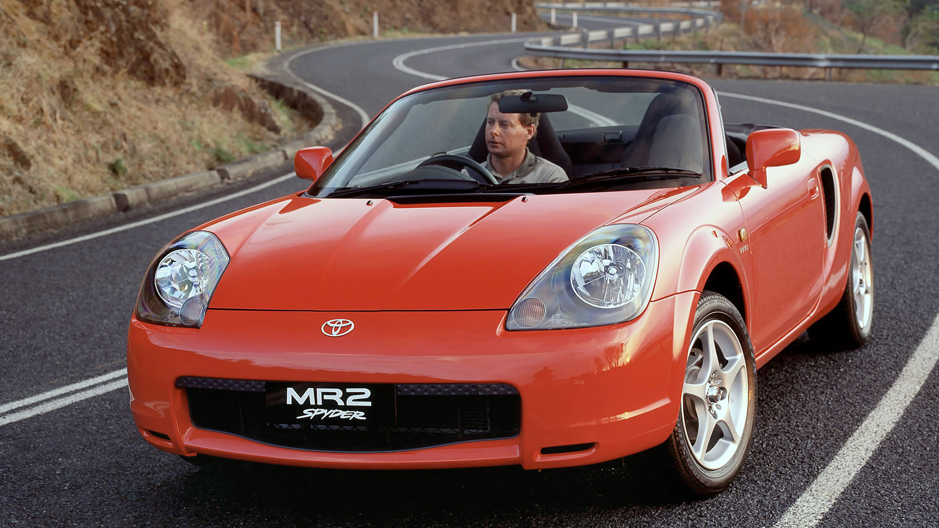  1999 Toyota MR2 Roadster Wallpaper.