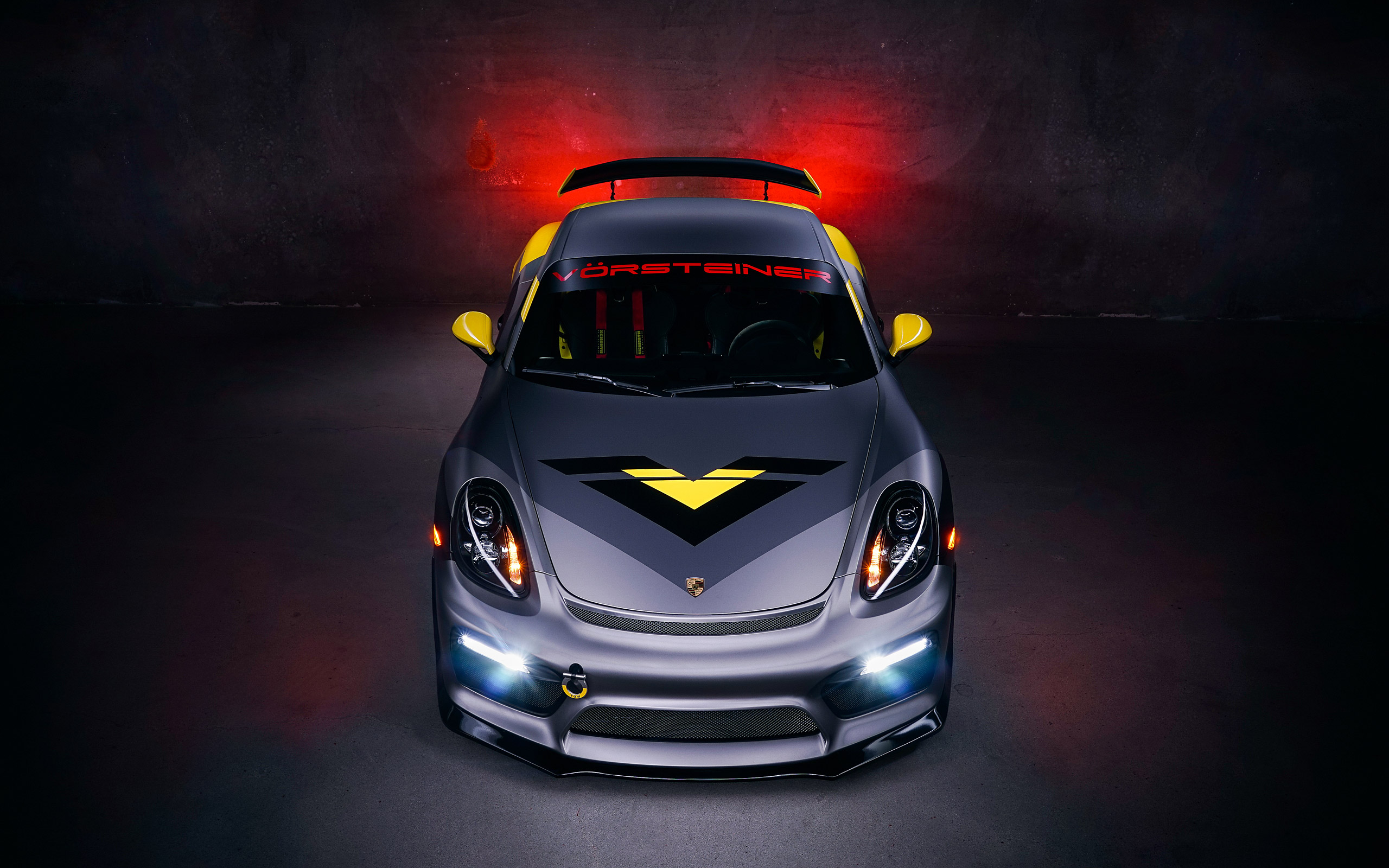  2016 Vorsteiner Porsche Cayman GT4 Wallpaper.