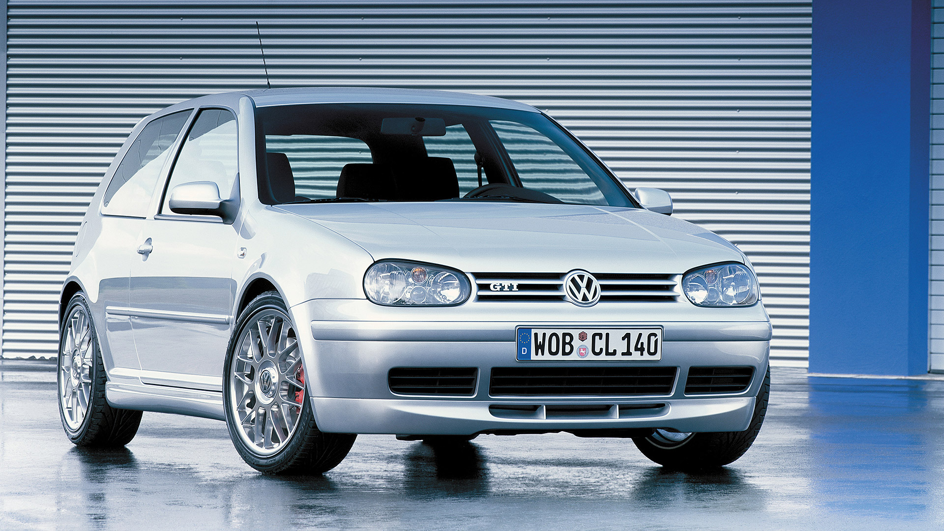  2001 Volkswagen Golf GTI 25th Anniverary Wallpaper.