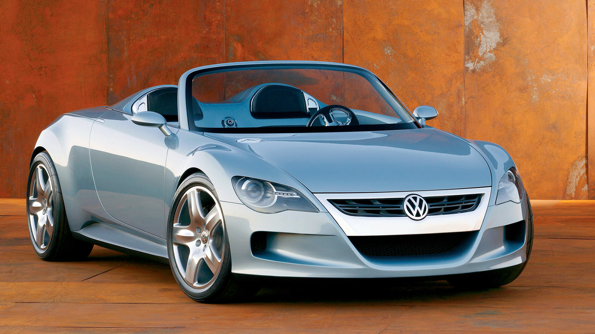  2003 Volkswagen Concept-R Wallpaper.