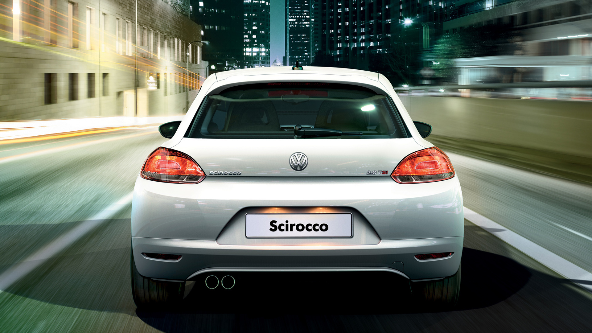  2008 Volkswagen Scirocco Wallpaper.