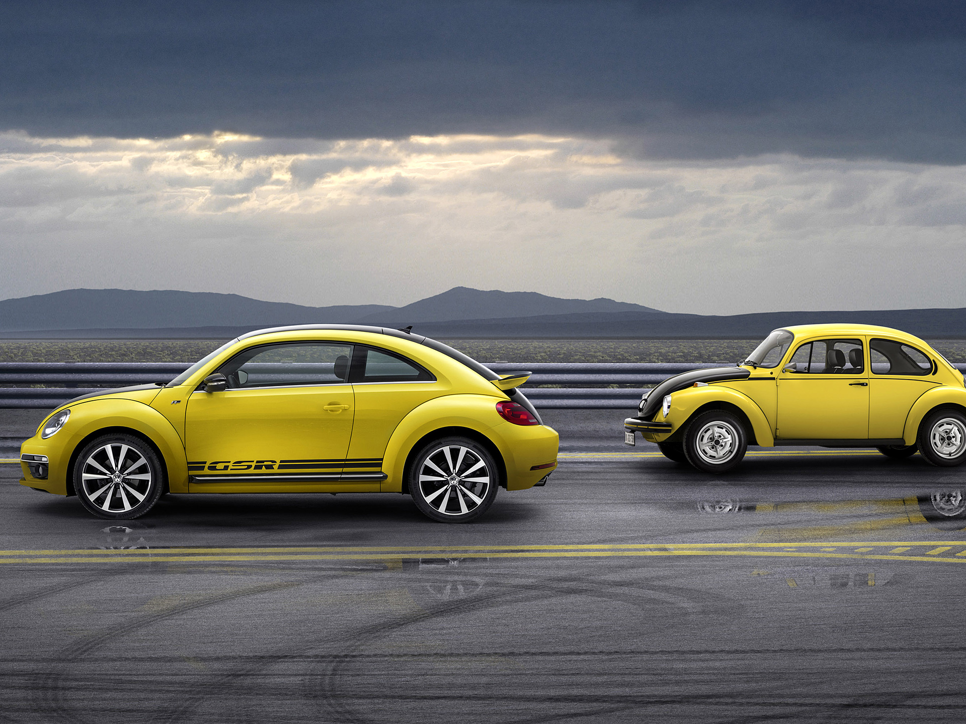  2013 Volkswagen Beetle GSR Wallpaper.