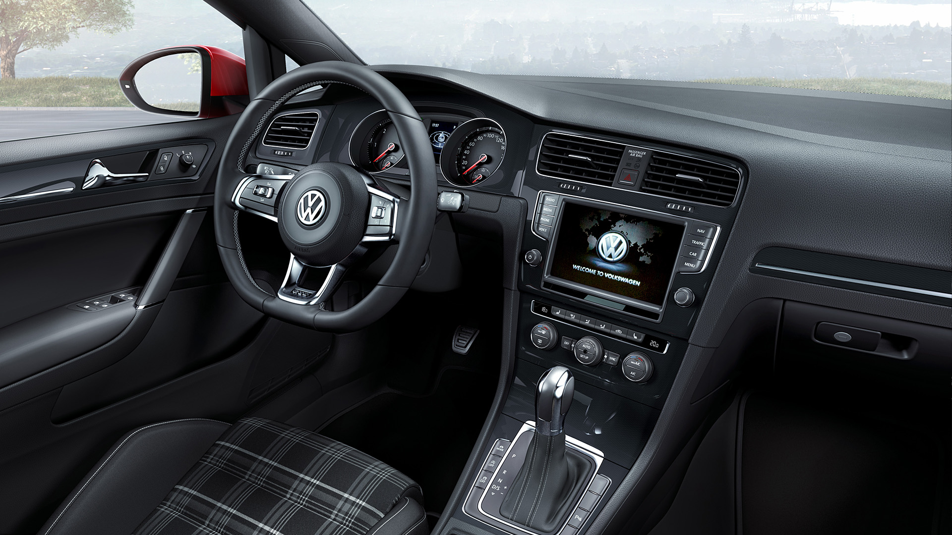 2014 Volkswagen Golf GTD Wallpaper.