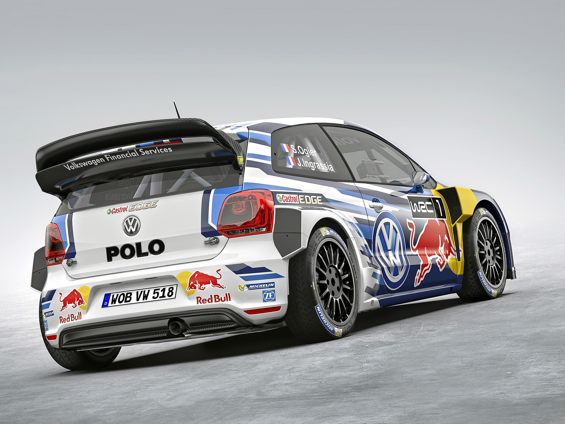  2015 Volkswagen Polo R WRC Wallpaper.