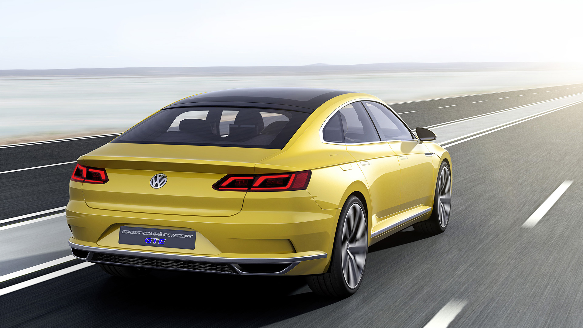  2015 Volkswagen Sport Coupe GTE Concept Wallpaper.
