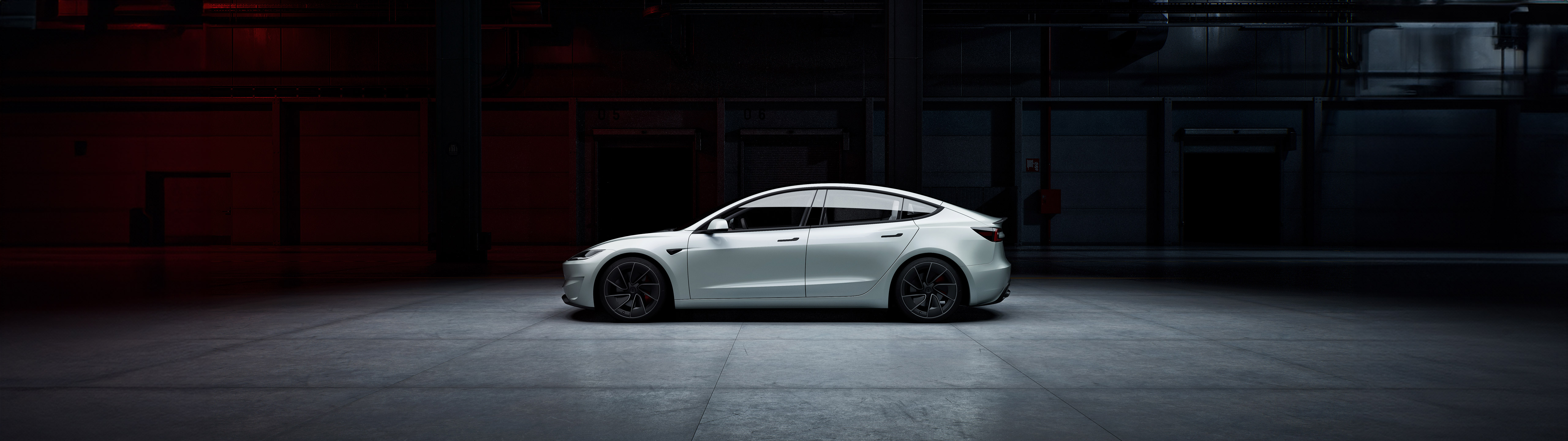  2025 Tesla Model 3 Performance Wallpaper.