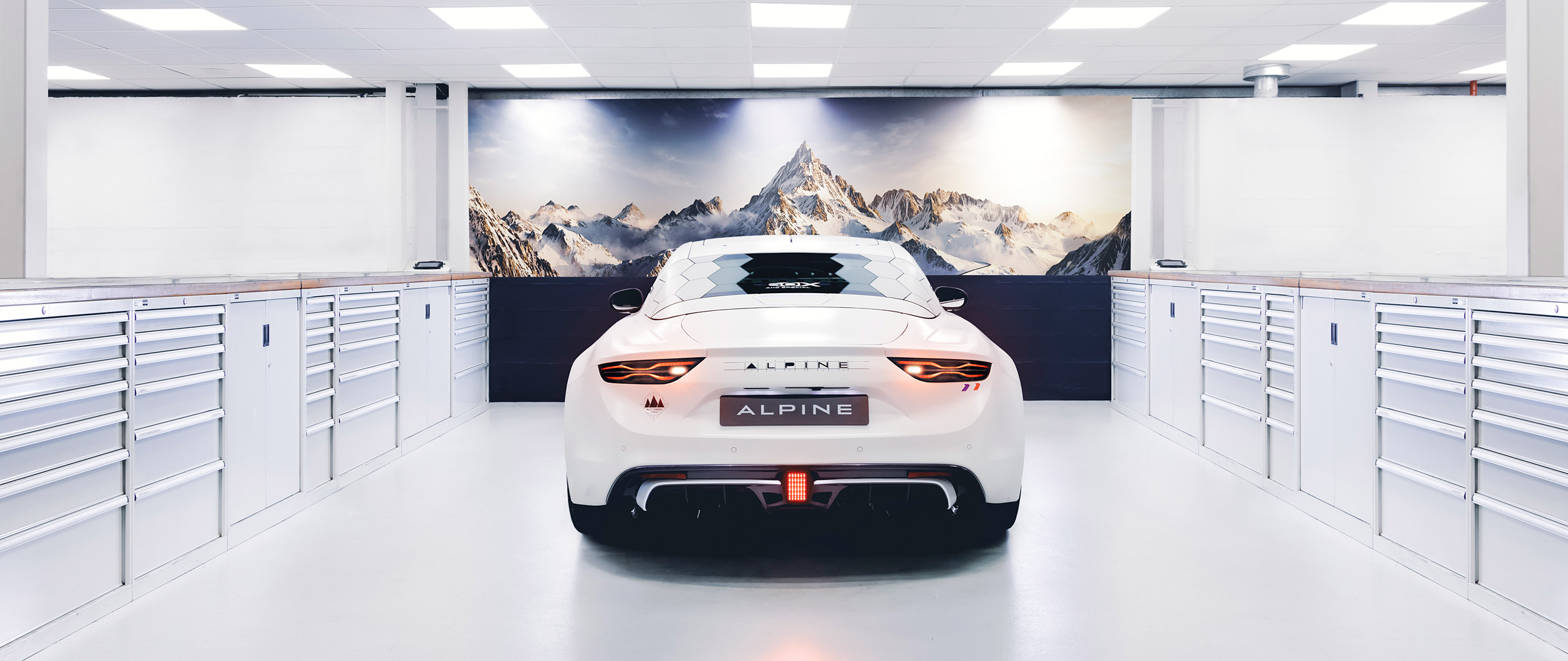  2022 Alpine A110 E-ternite Concept Wallpaper.
