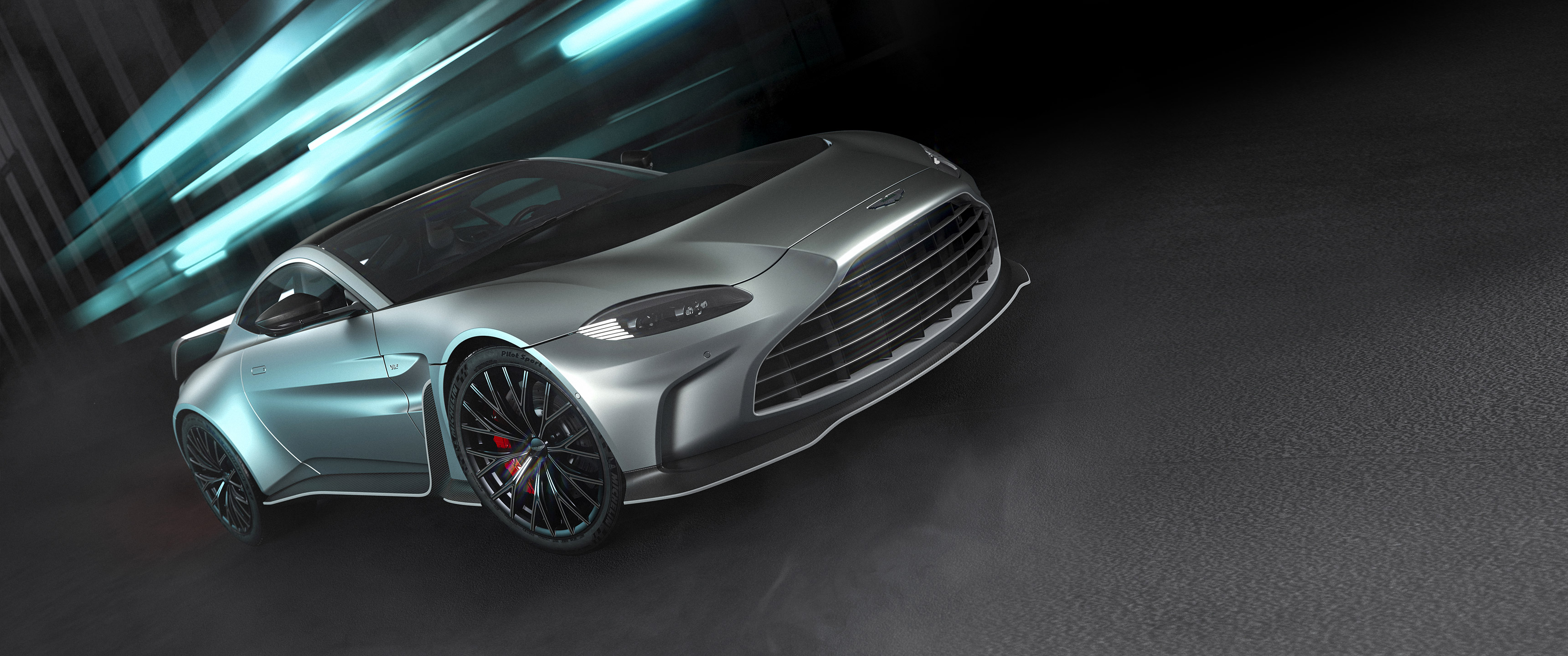  2023 Aston Martin V12 Vantage Wallpaper.