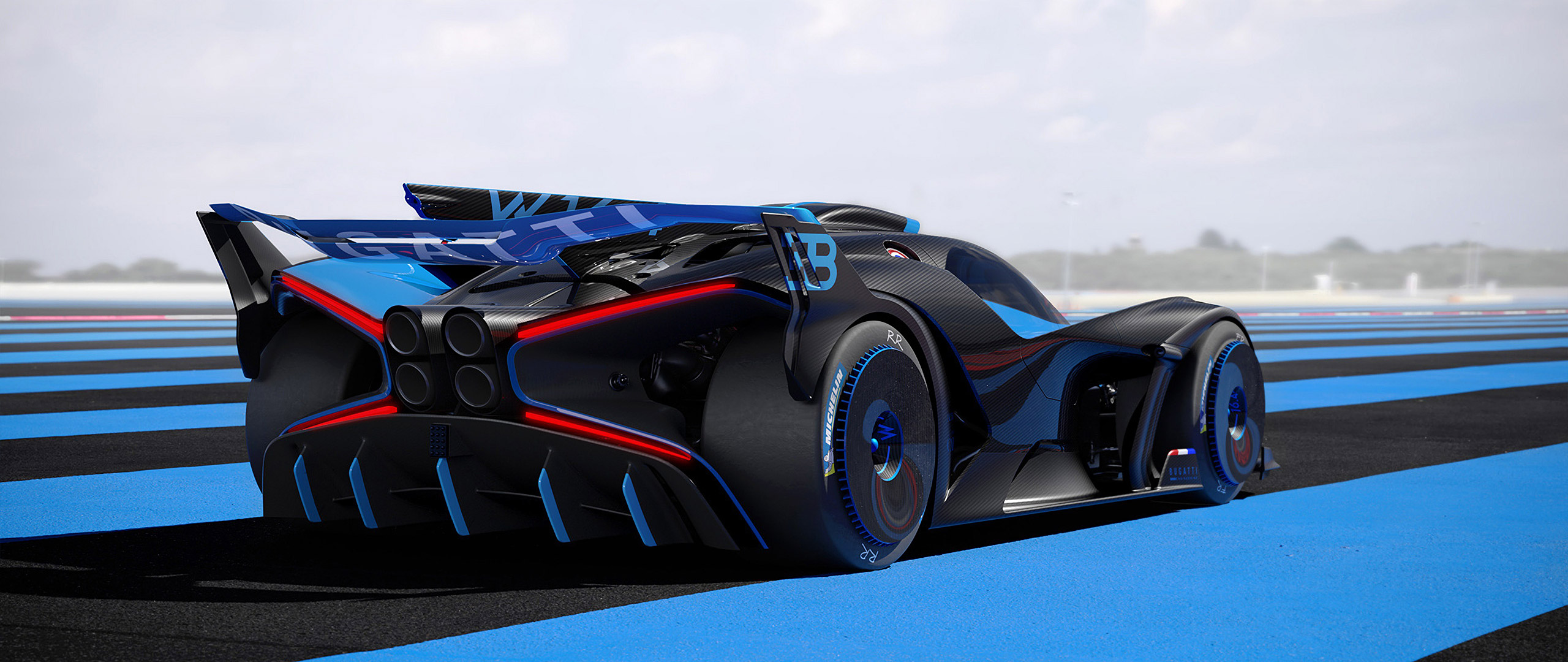  2020 Bugatti Bolide Concept Wallpaper.