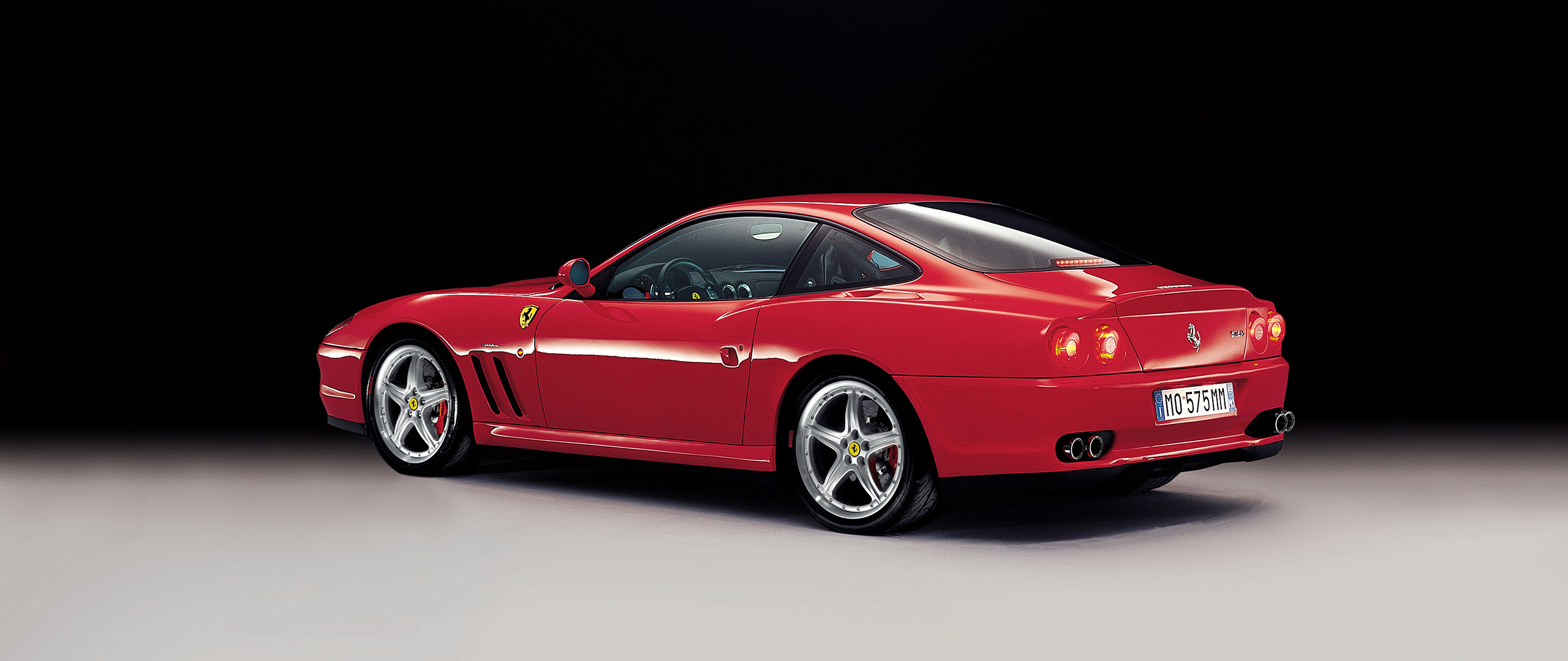  2002 Ferrari 575M Maranello Wallpaper.