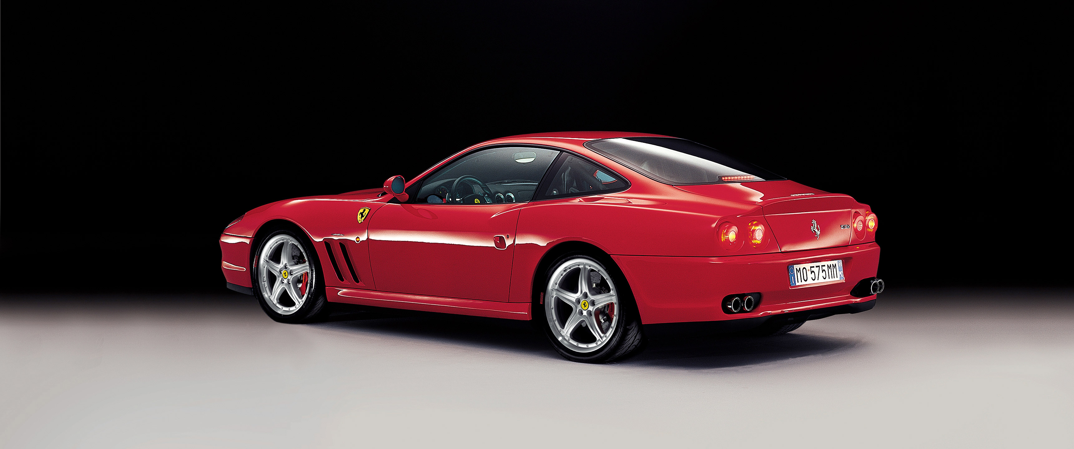  2002 Ferrari 575M Maranello Wallpaper.